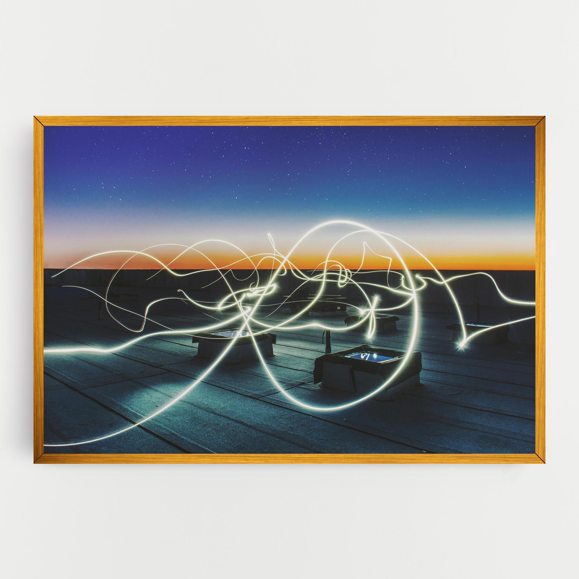 Vászonkép White Light Floating mockup 0