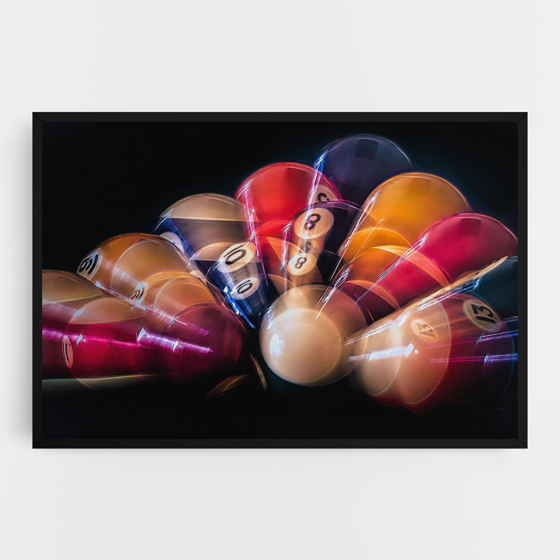 Vászonkép Bowling Balls mockup 0