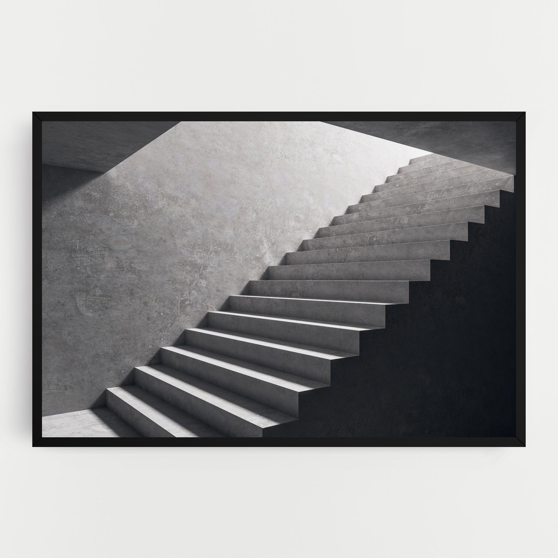 Concrete Stairs mockup 0