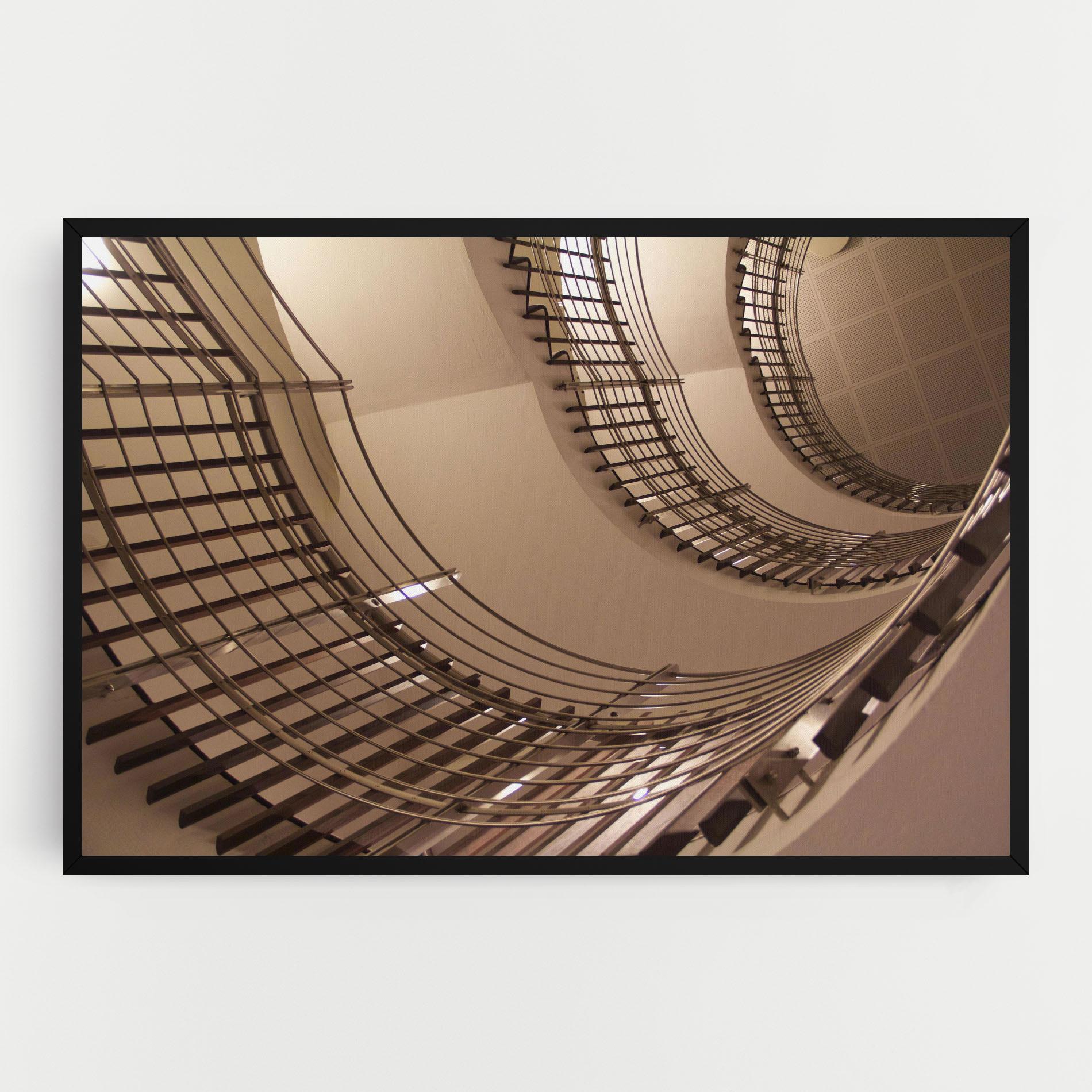 Vászonkép Cream Stairs mockup 0