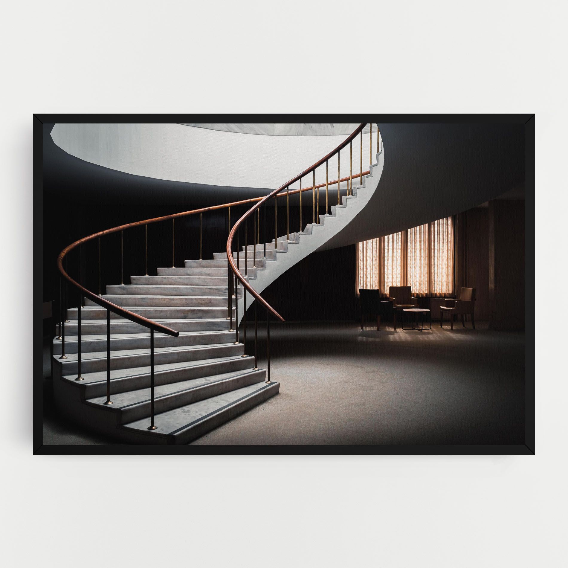Dark Room Stairs mockup 0