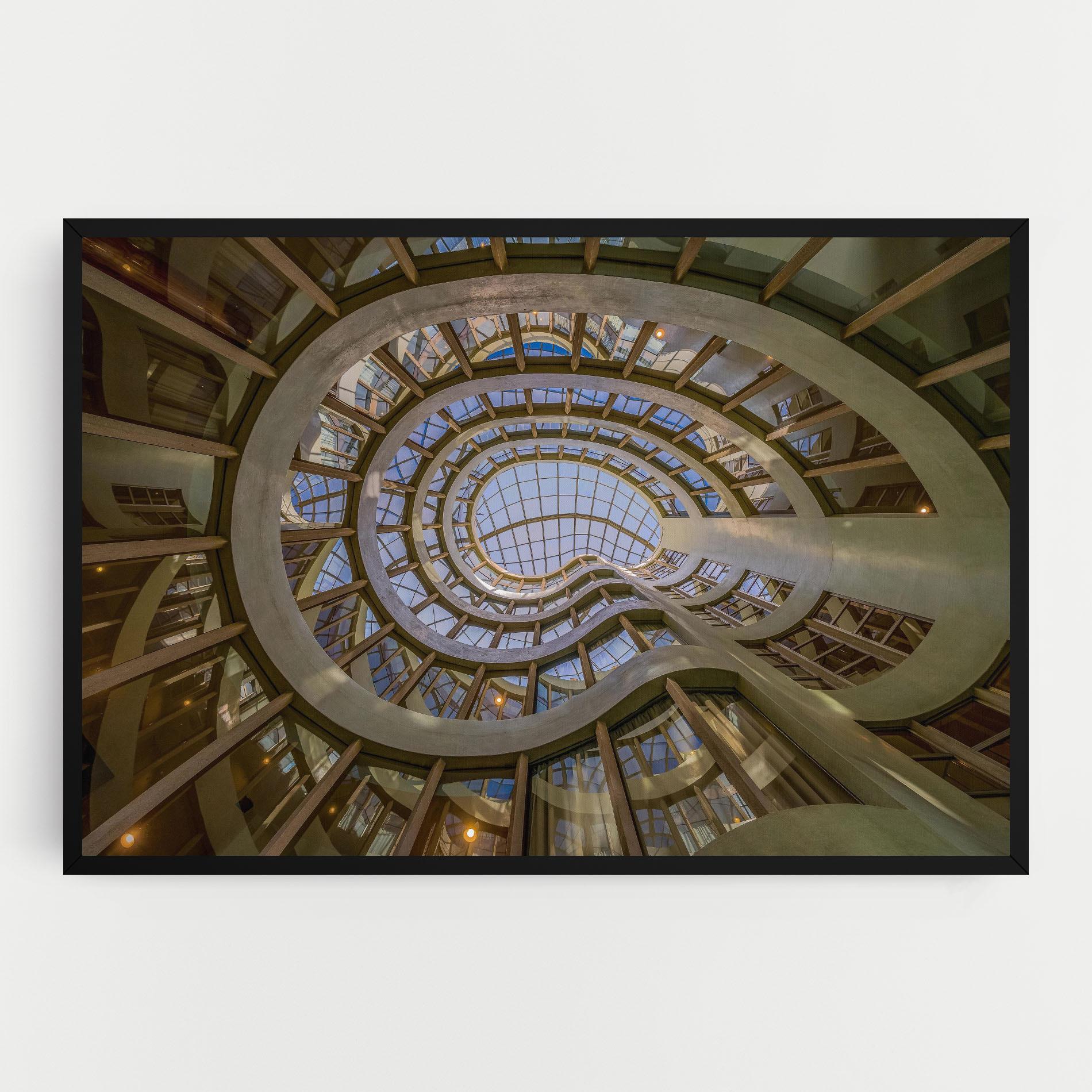 Vászonkép Glass Building mockup 0