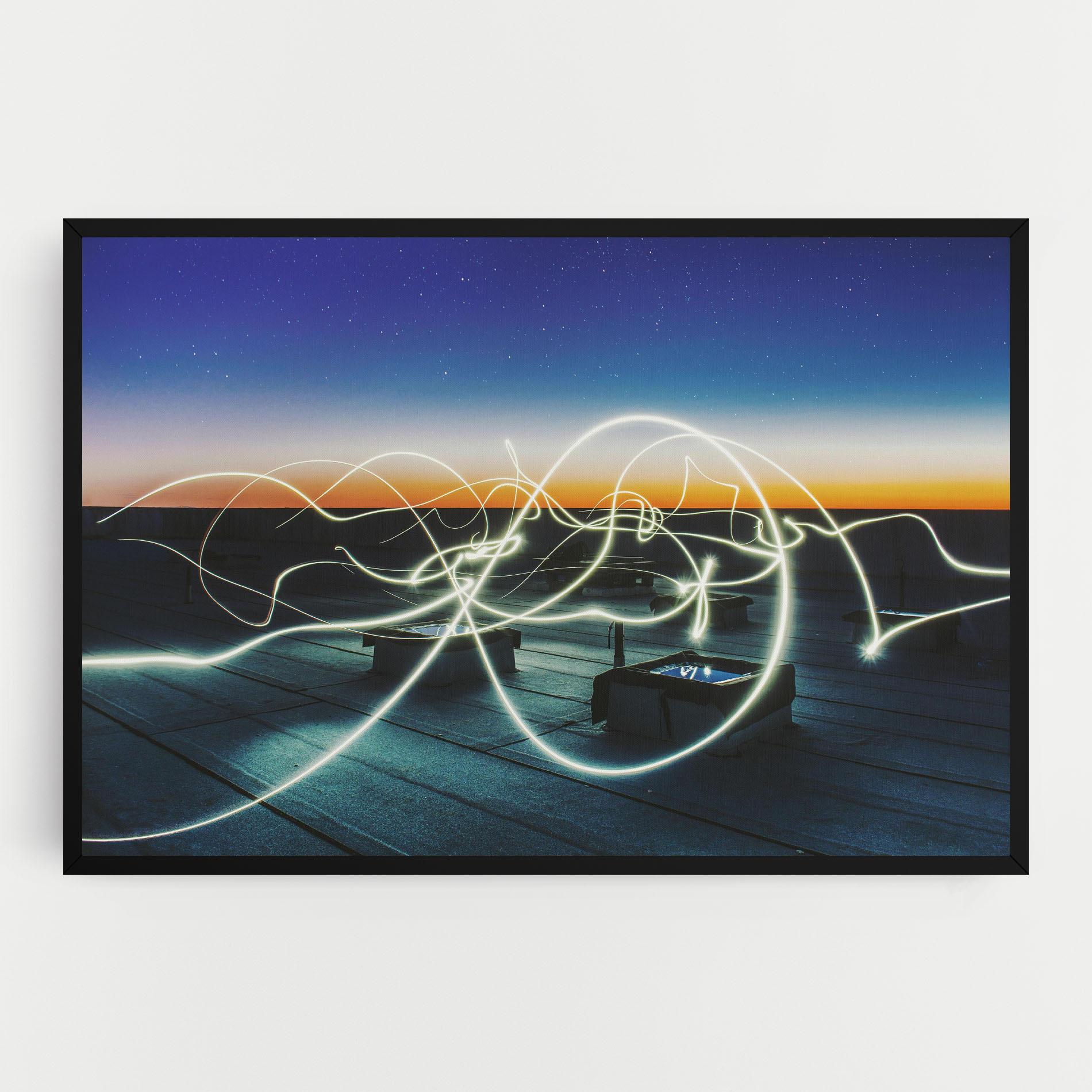 Vászonkép White Light Floating mockup 0