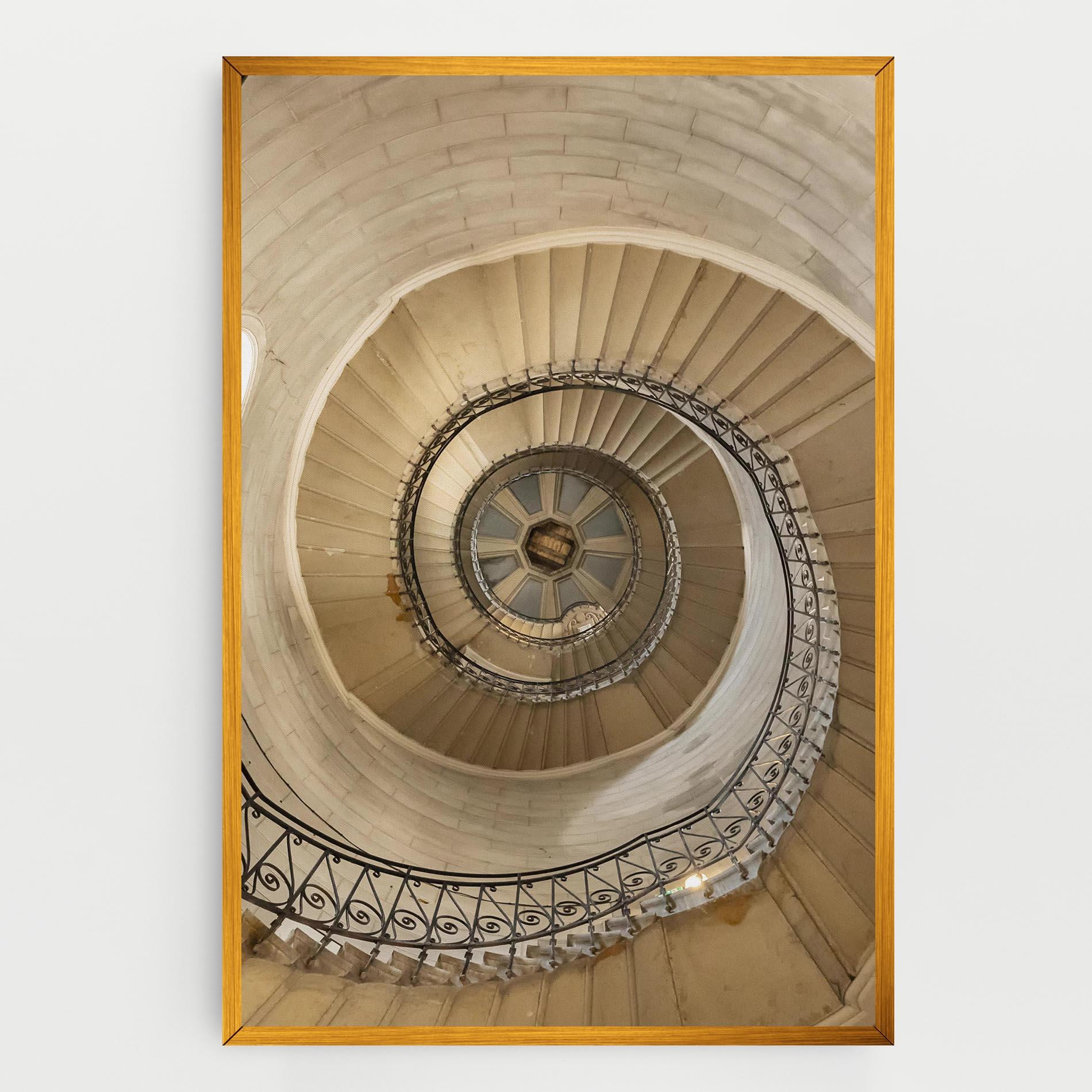 Vászonkép Cream Down Stairs mockup 0