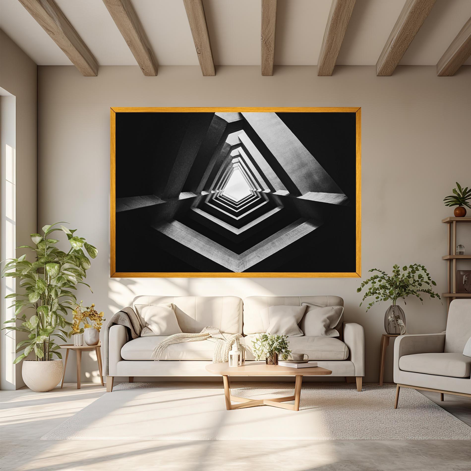 Vászonkép Dark Shadow mockup 6