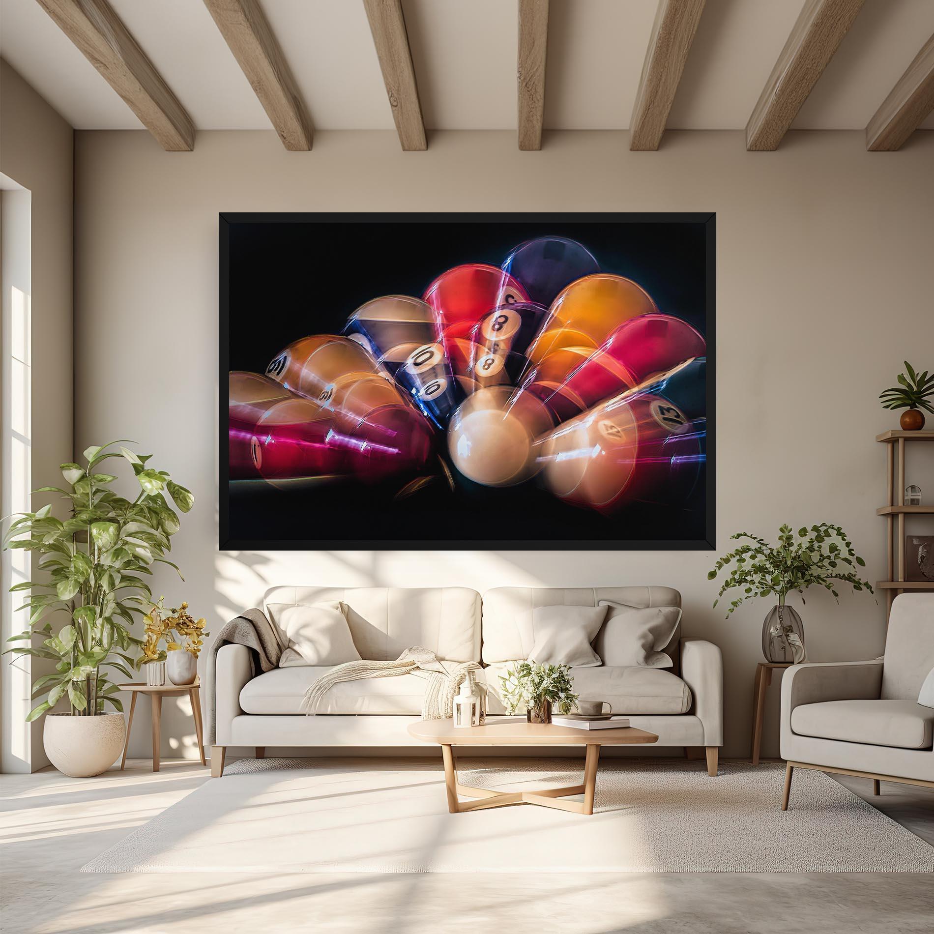 Vászonkép Bowling Balls mockup 6