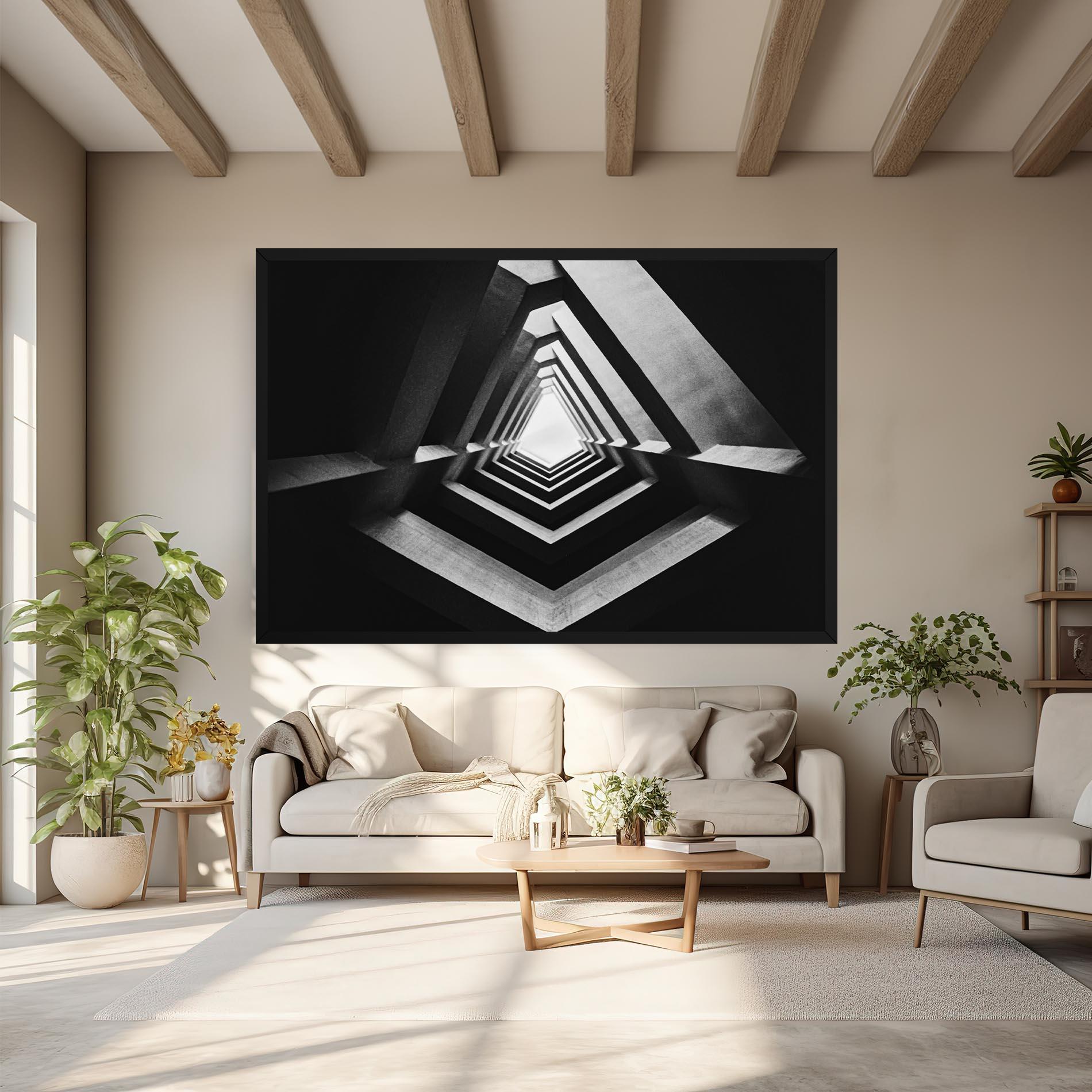 Vászonkép Dark Shadow mockup 6