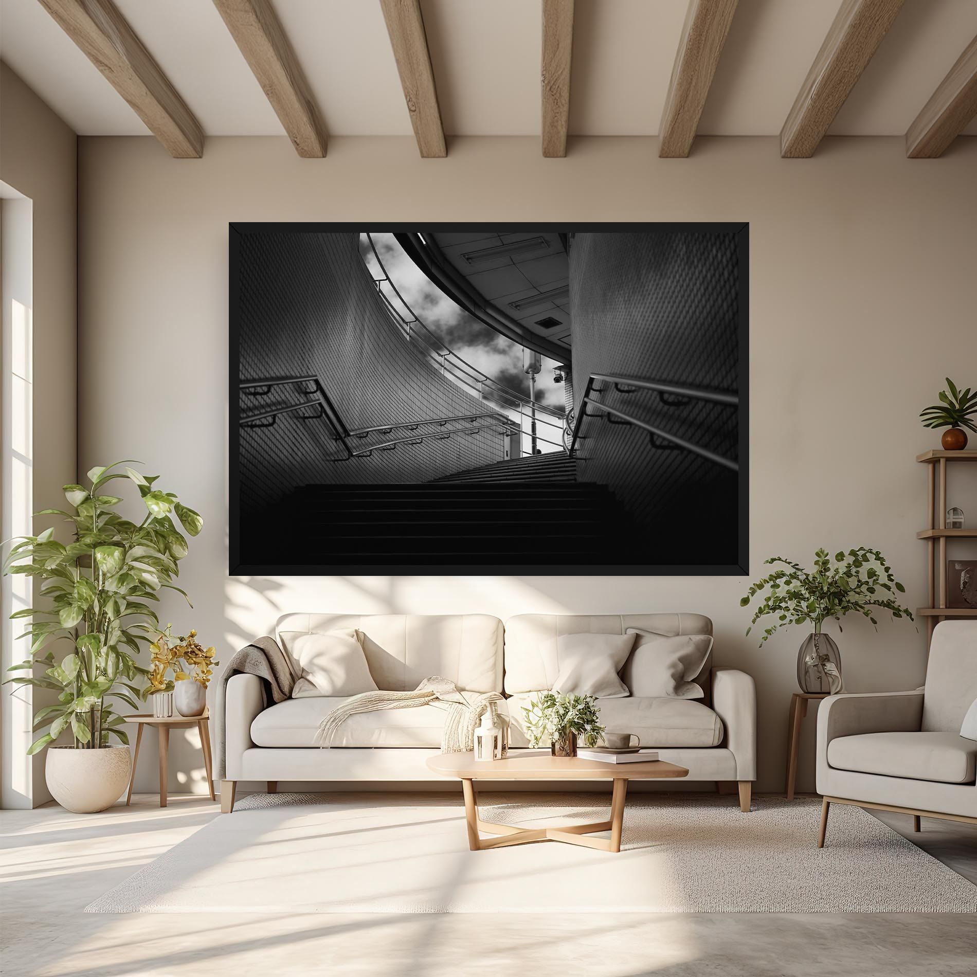 Grey Up Stairs mockup 6