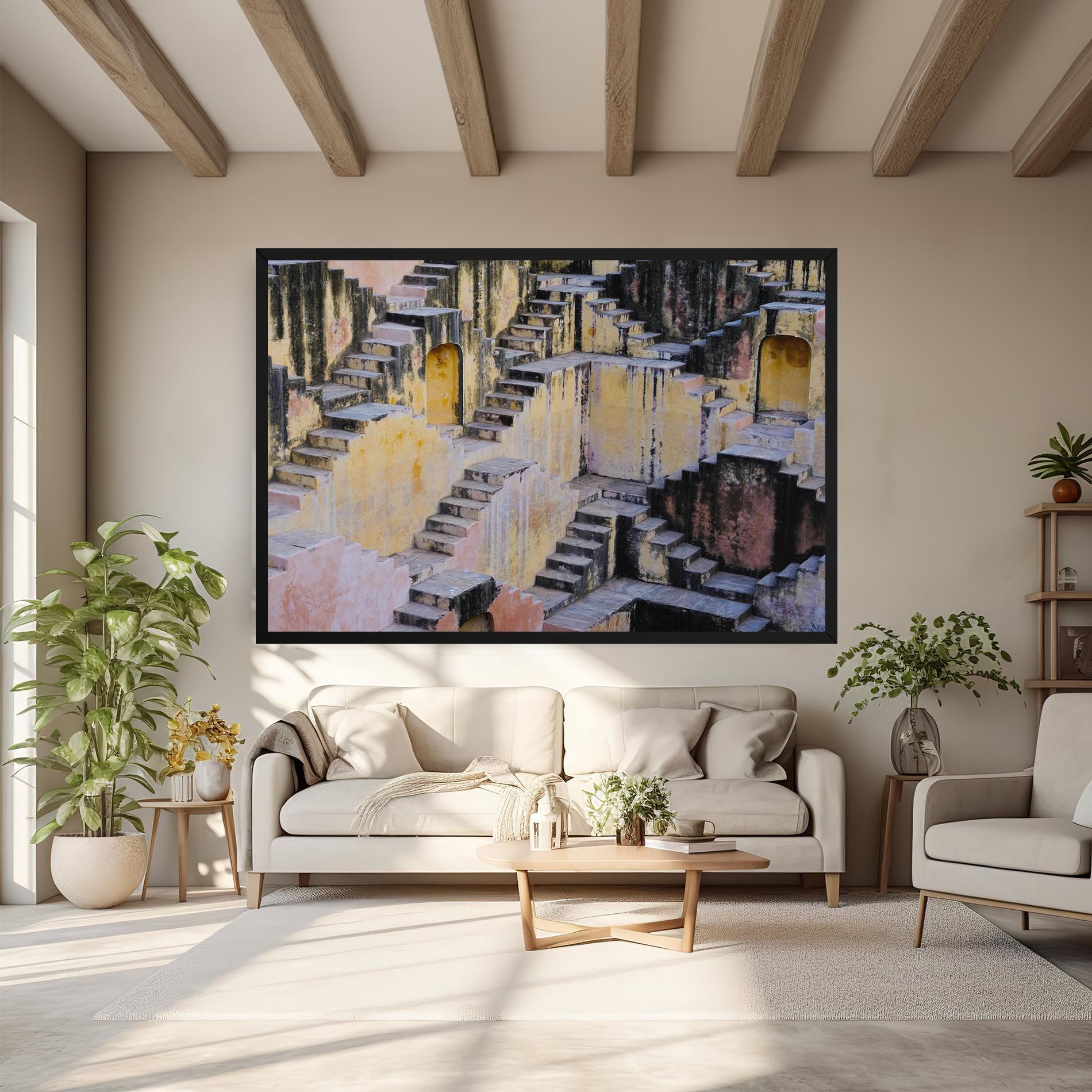 Old Yellow Stairs mockup 6