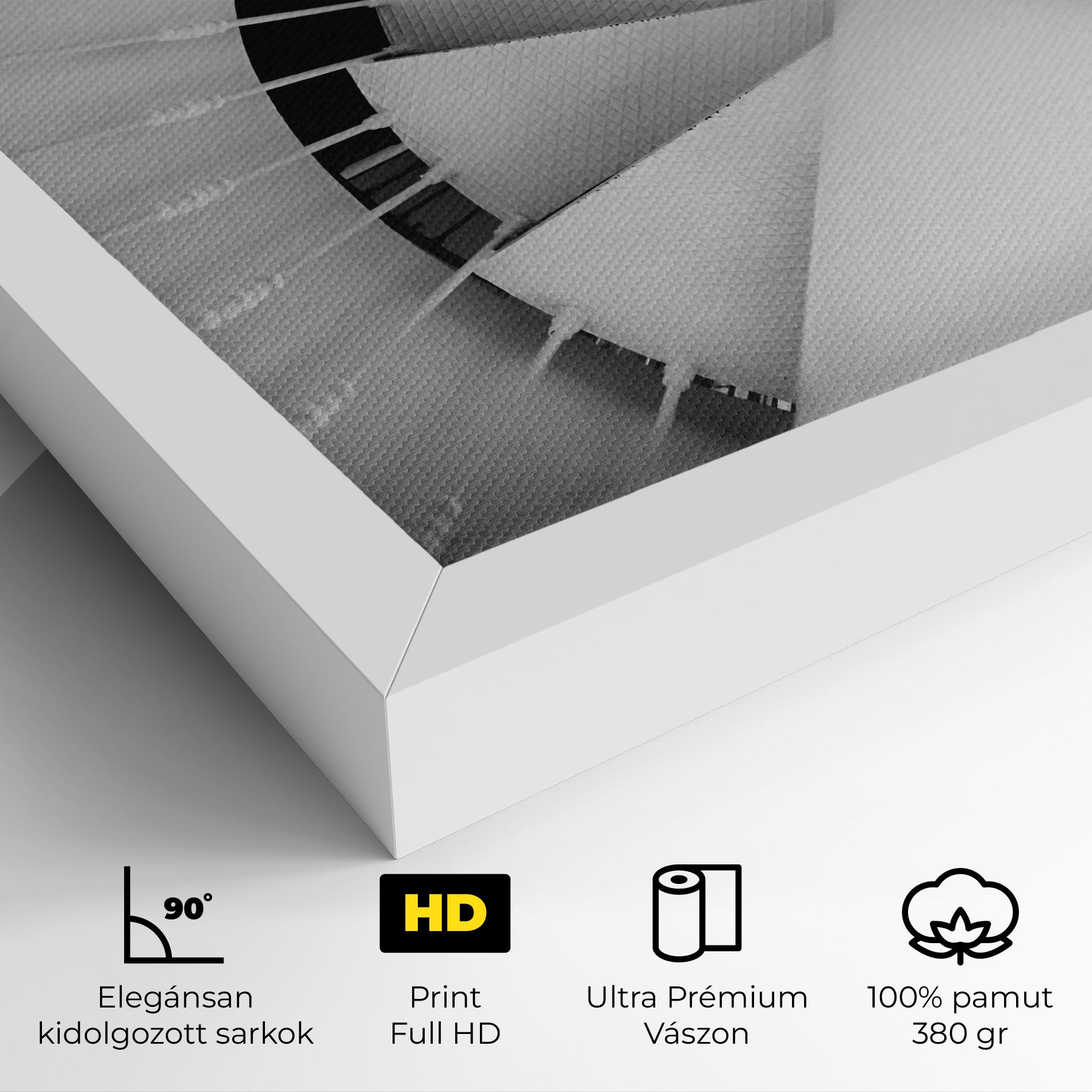 Black Circle Stairs mockup 4