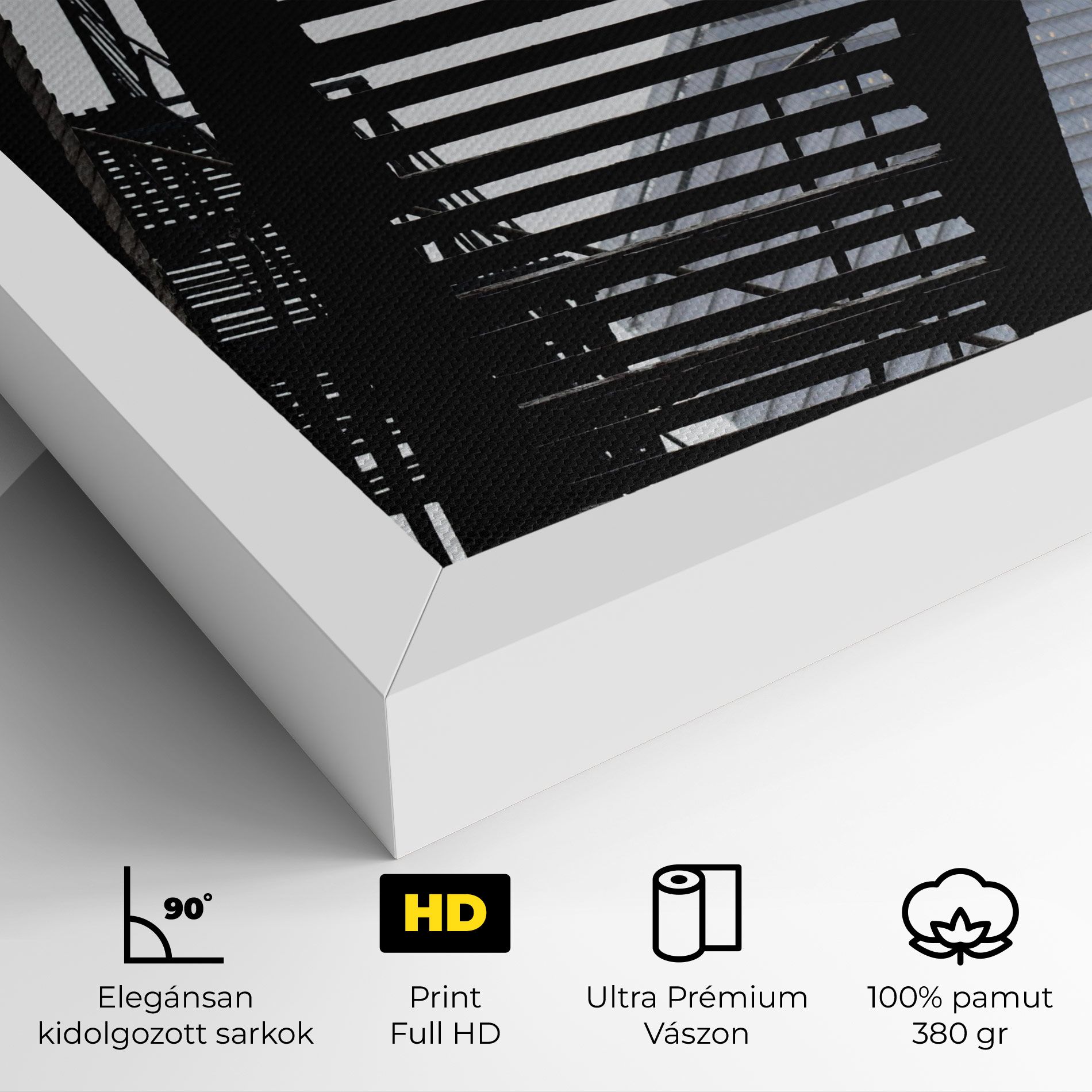 Black Stairs Floating mockup 4