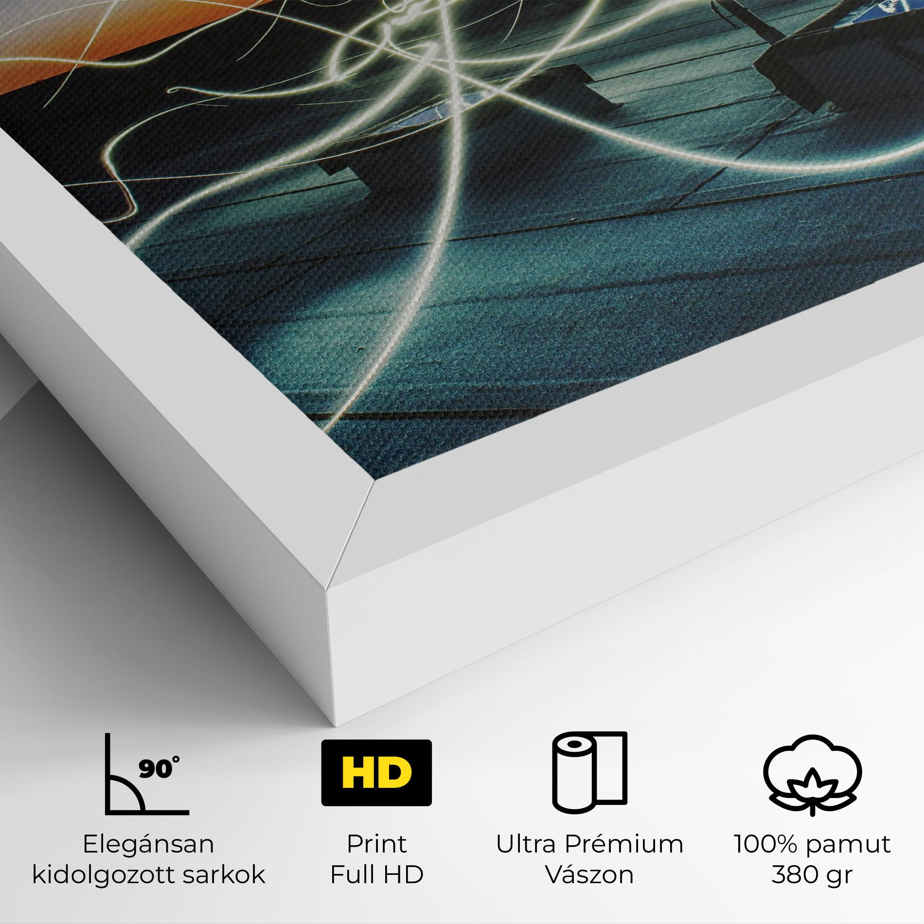 Vászonkép White Light Floating mockup 4