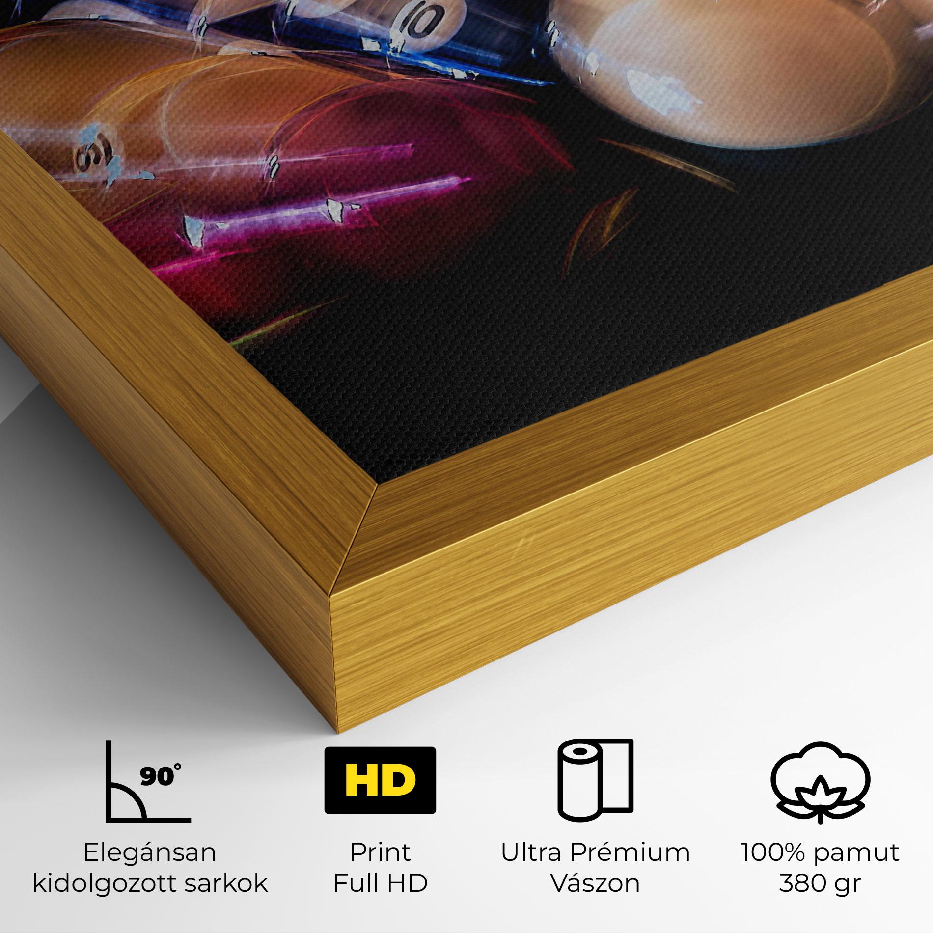 Vászonkép Bowling Balls mockup 4