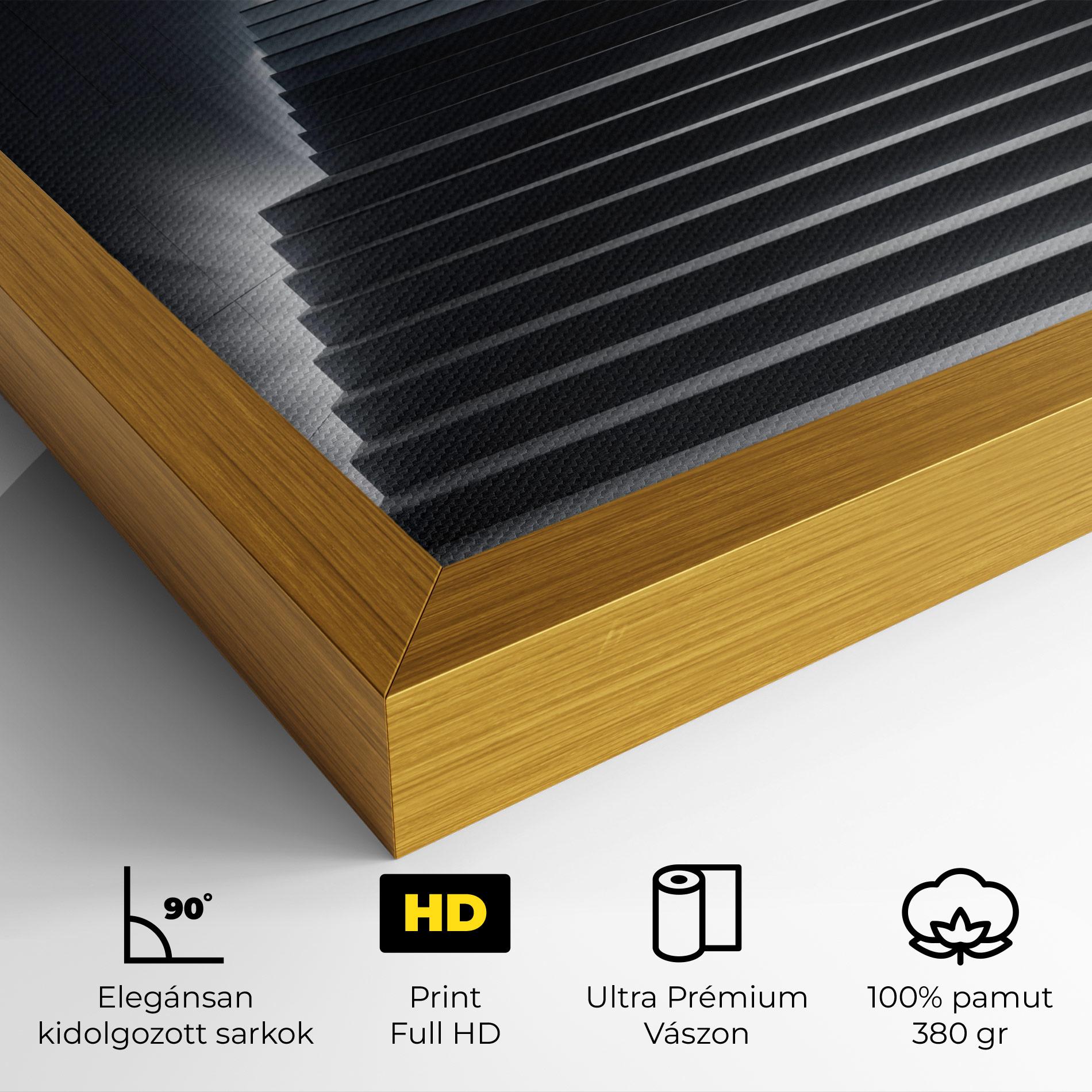 Vászonkép Dark Stairs mockup 4