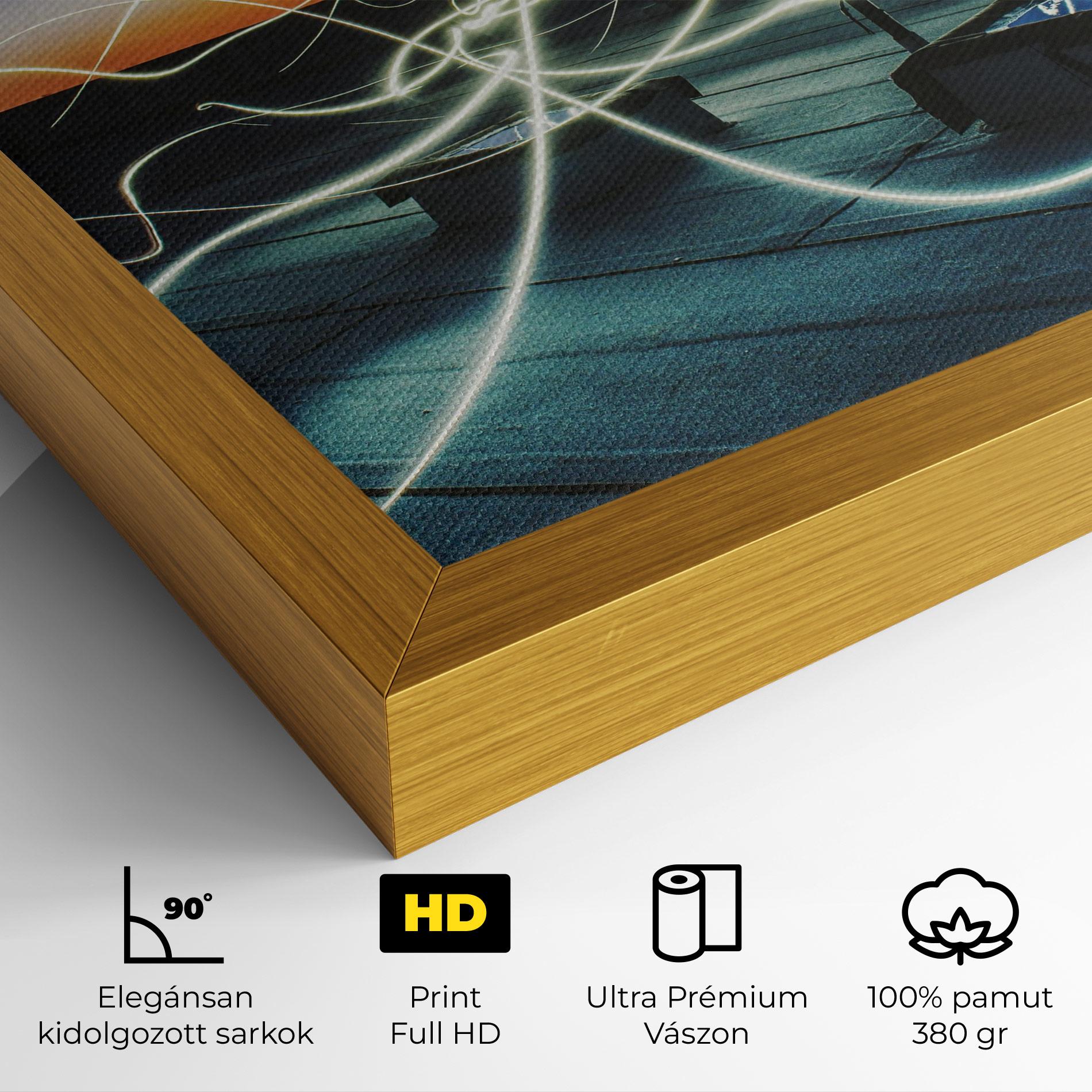 Vászonkép White Light Floating mockup 4