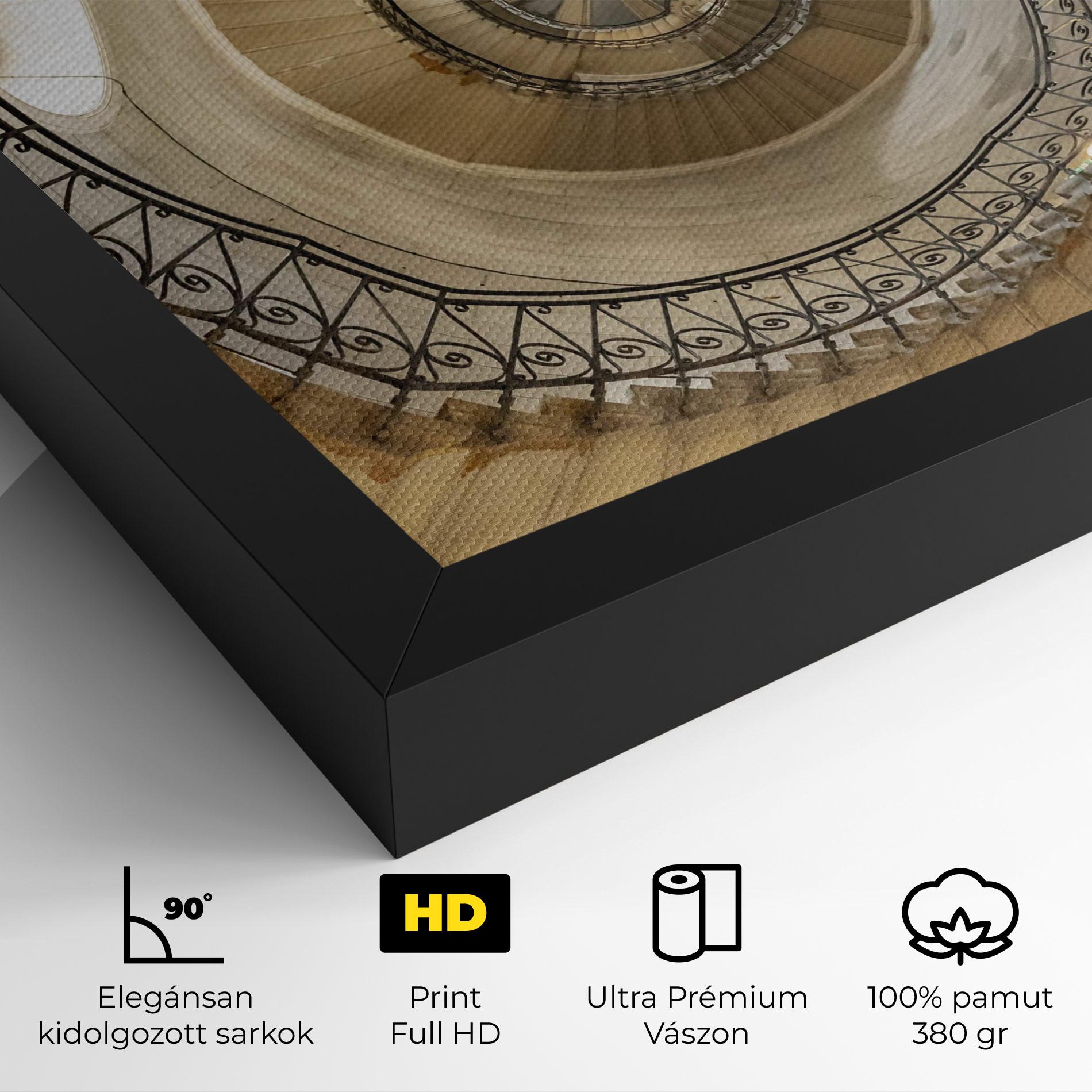 Vászonkép Cream Down Stairs mockup 4