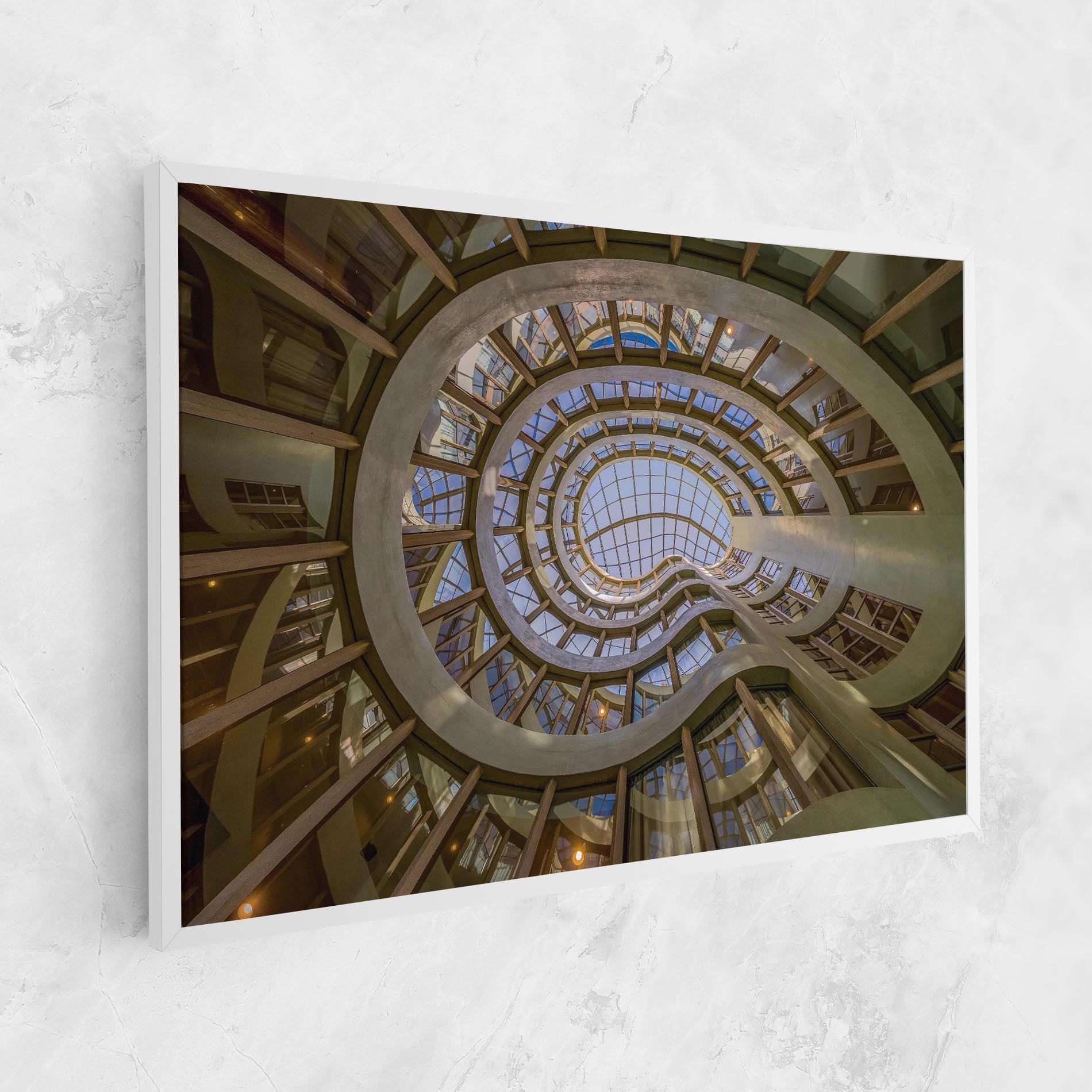 Vászonkép Glass Building mockup 1