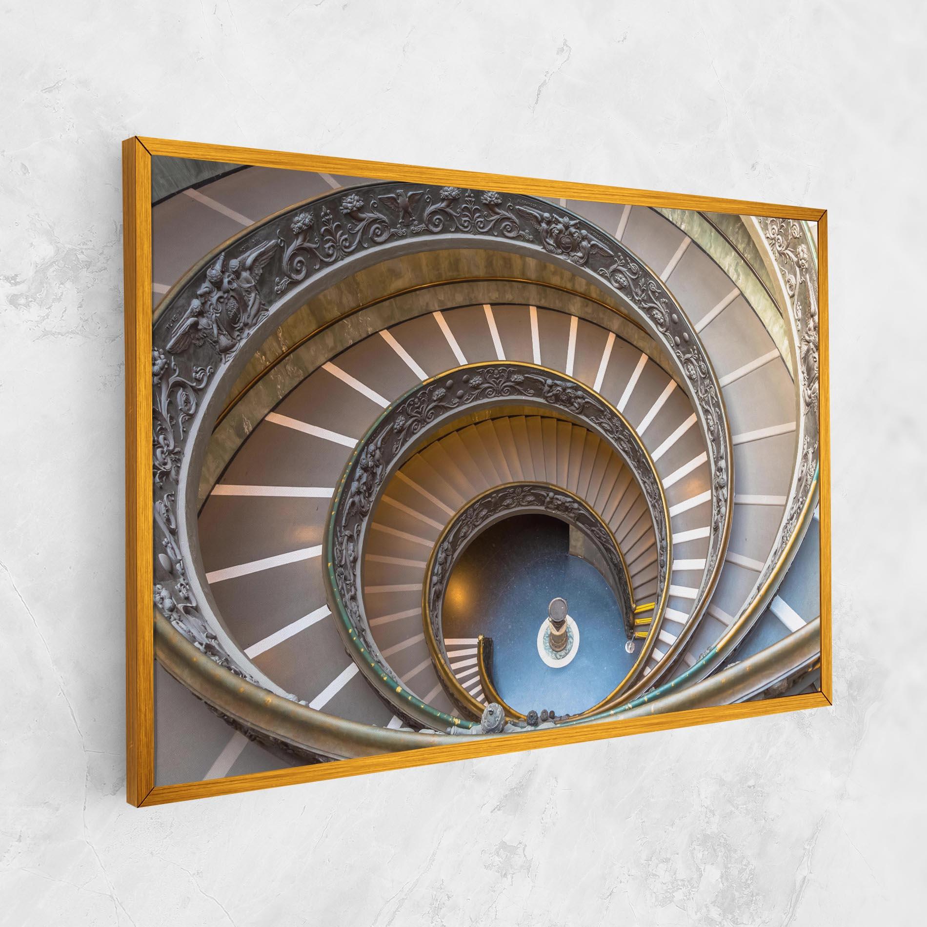 Vászonkép Colored Stairs mockup 1
