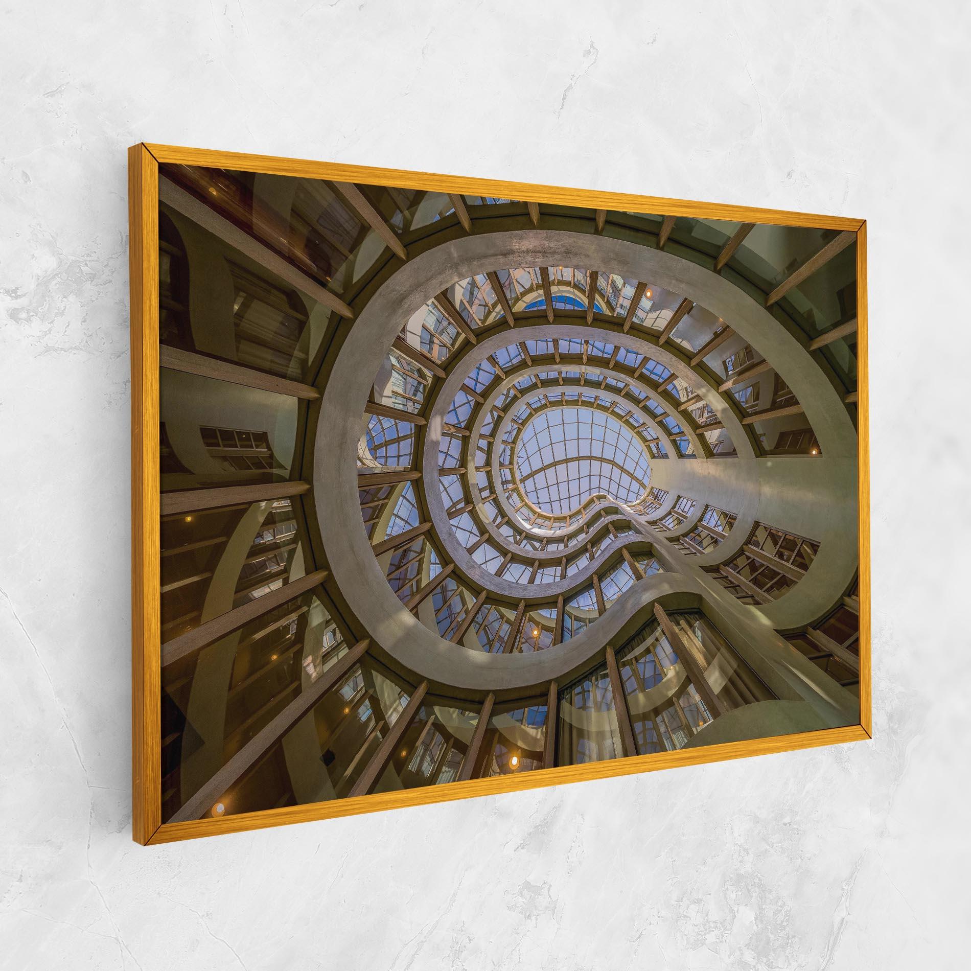 Vászonkép Glass Building mockup 1