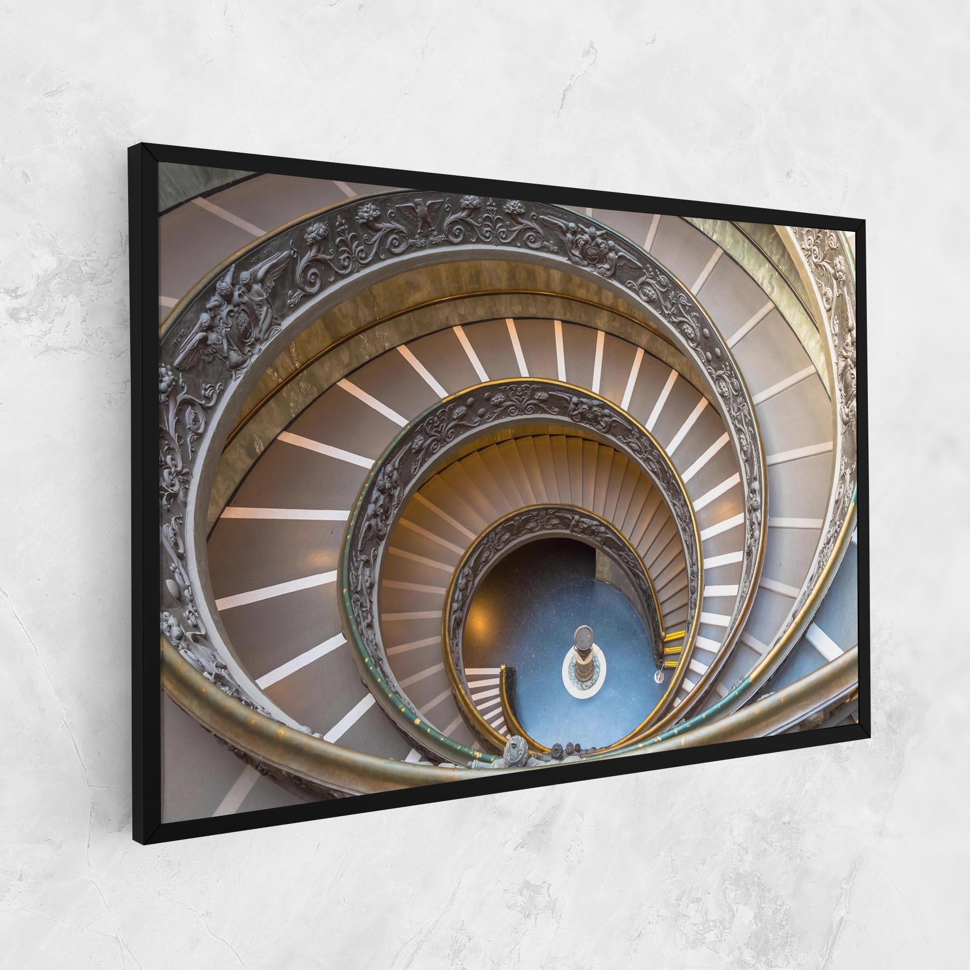 Vászonkép Colored Stairs mockup 1