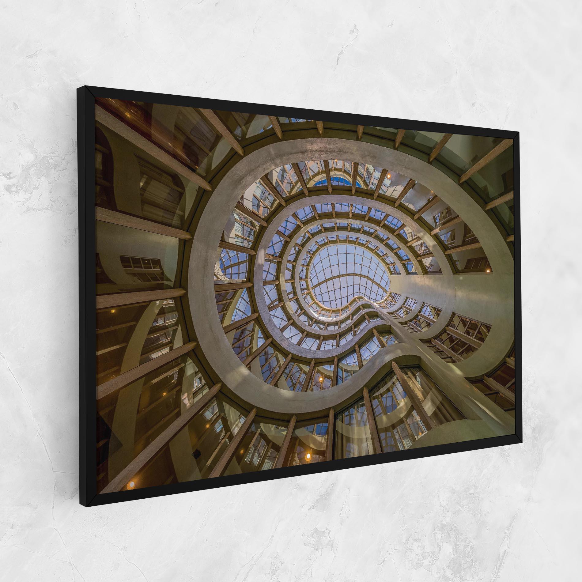 Vászonkép Glass Building mockup 1