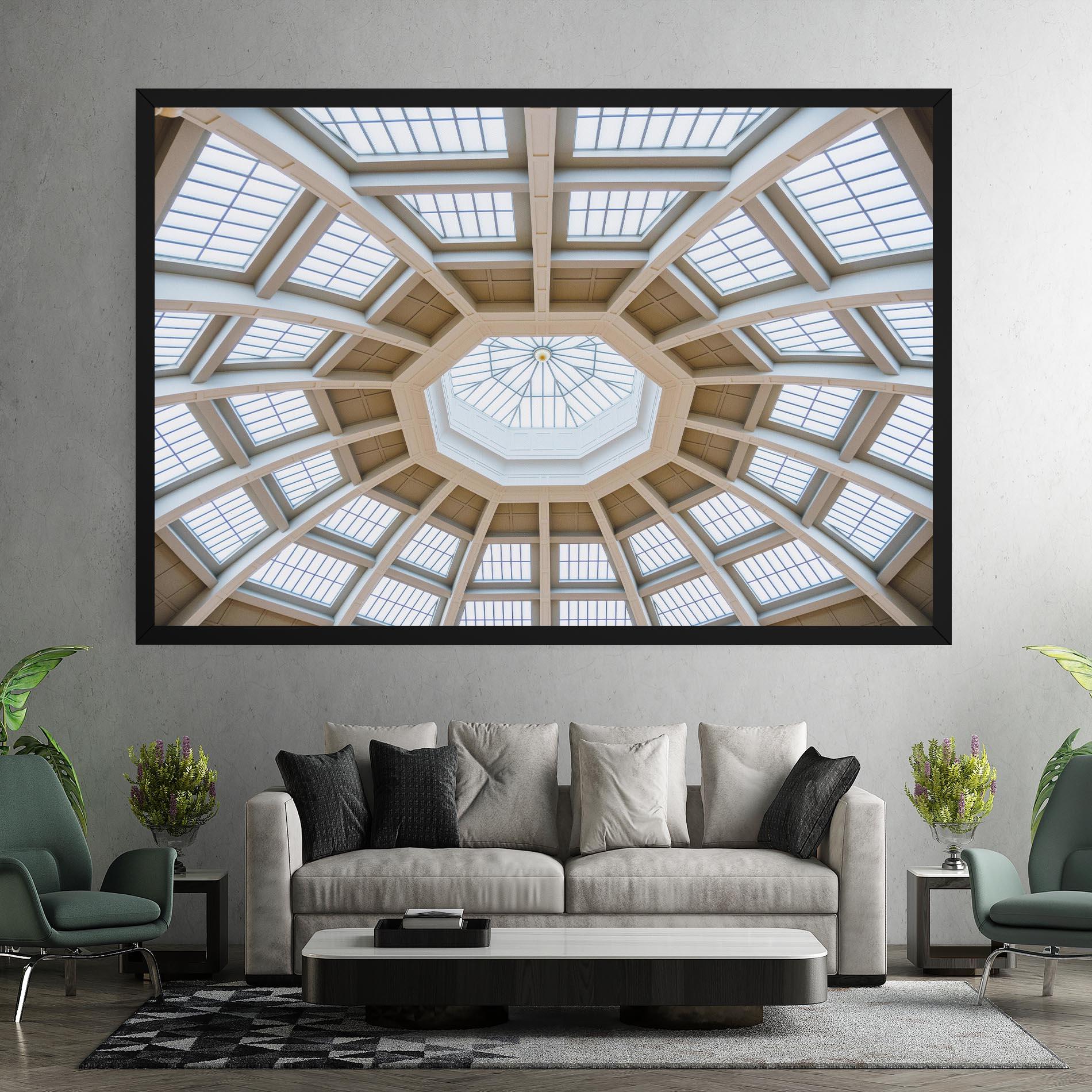 Vászonkép Ceiling Dome mockup 7