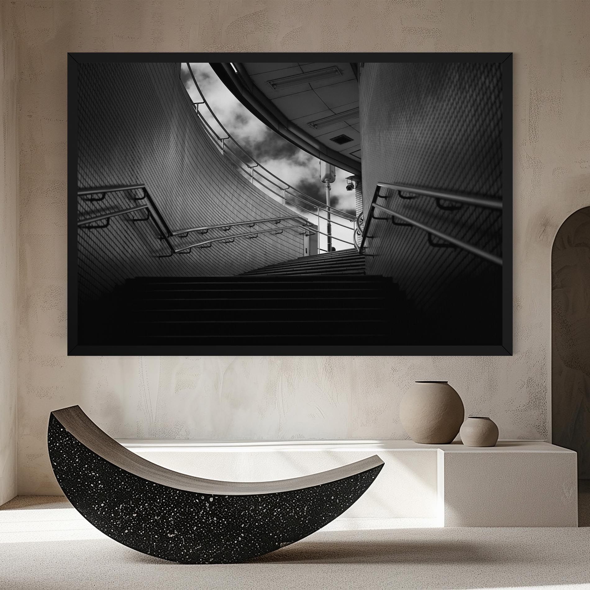 Grey Up Stairs mockup 8