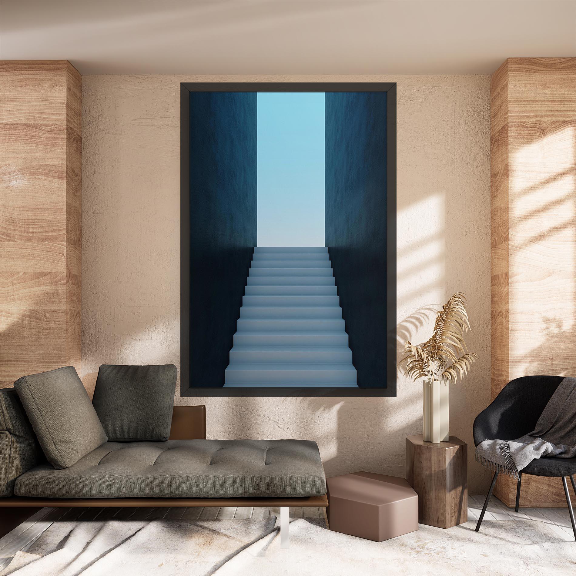 Vászonkép Forward Stairs mockup 8