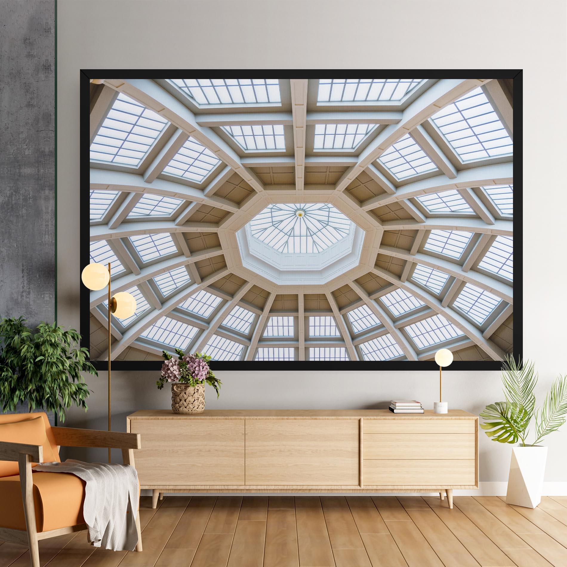 Vászonkép Ceiling Dome mockup 9