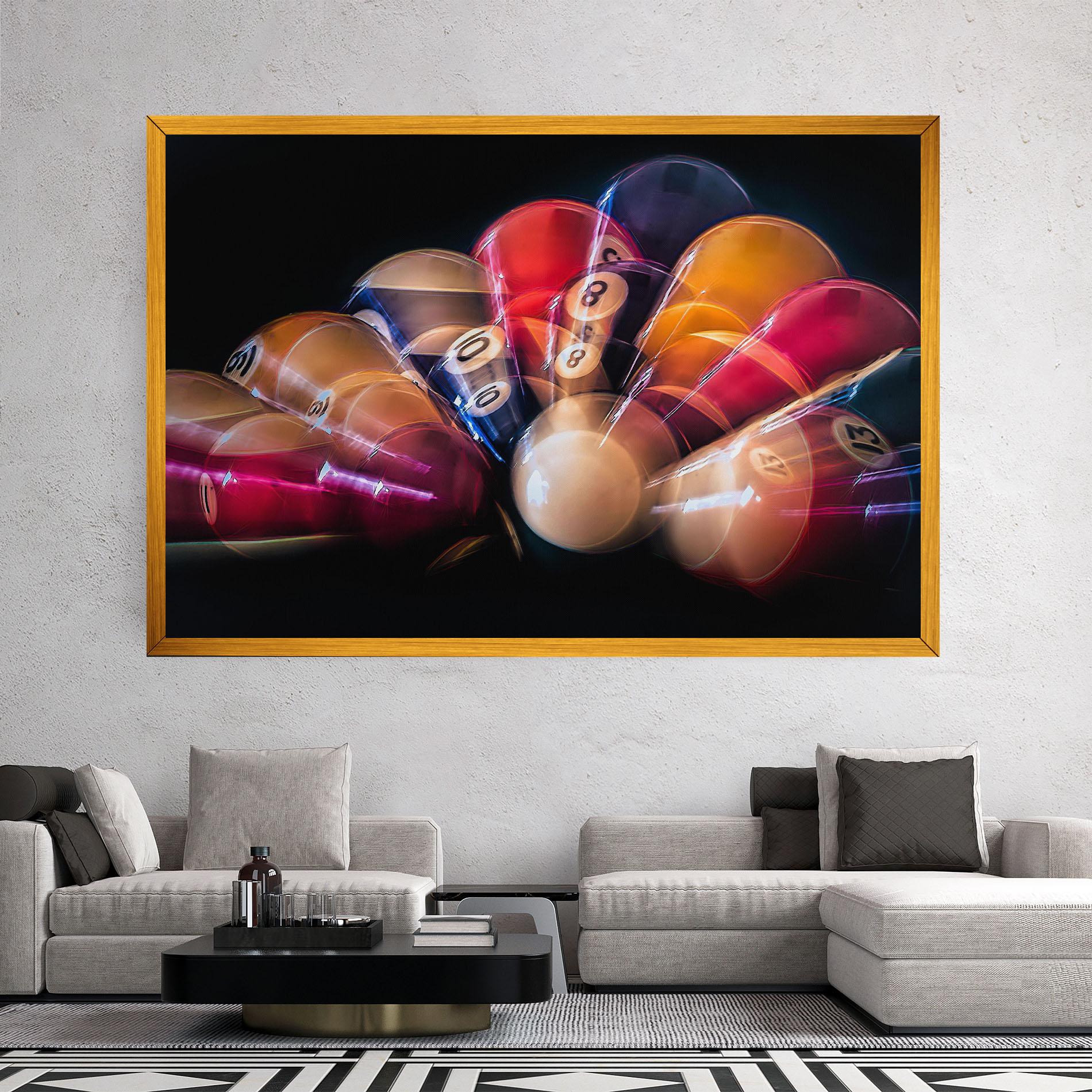 Vászonkép Bowling Balls mockup 2