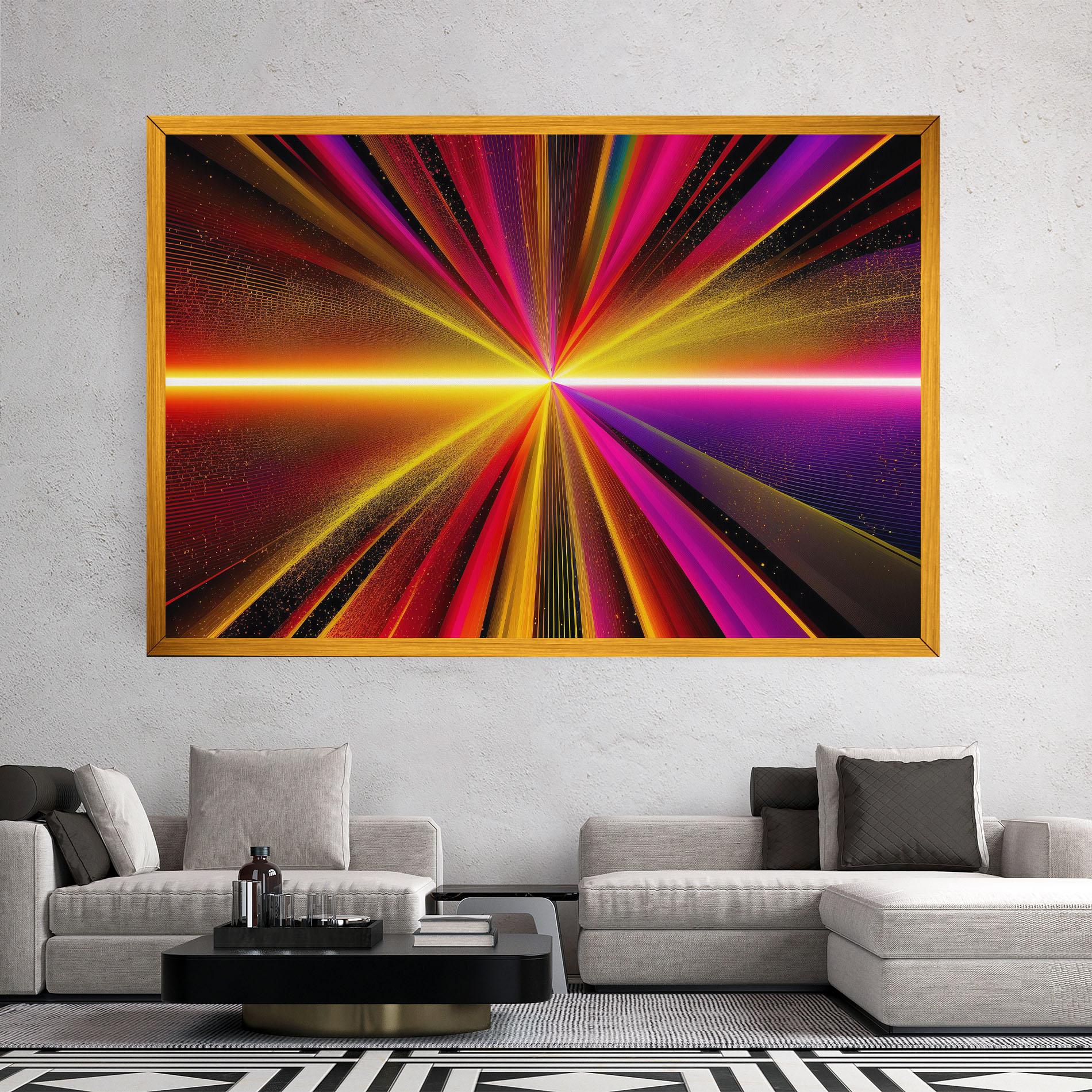 Vászonkép White Light Mix mockup 2