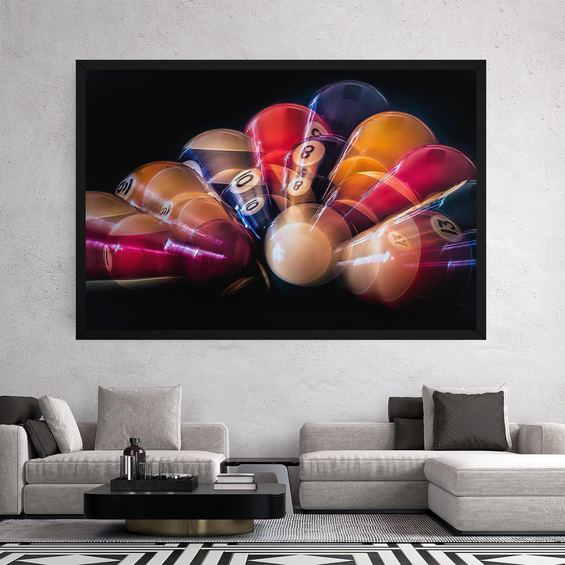 Vászonkép Bowling Balls mockup 2