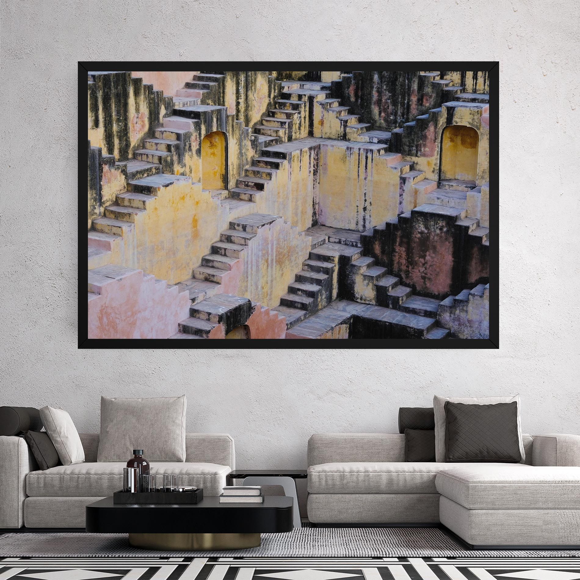 Old Yellow Stairs mockup 2