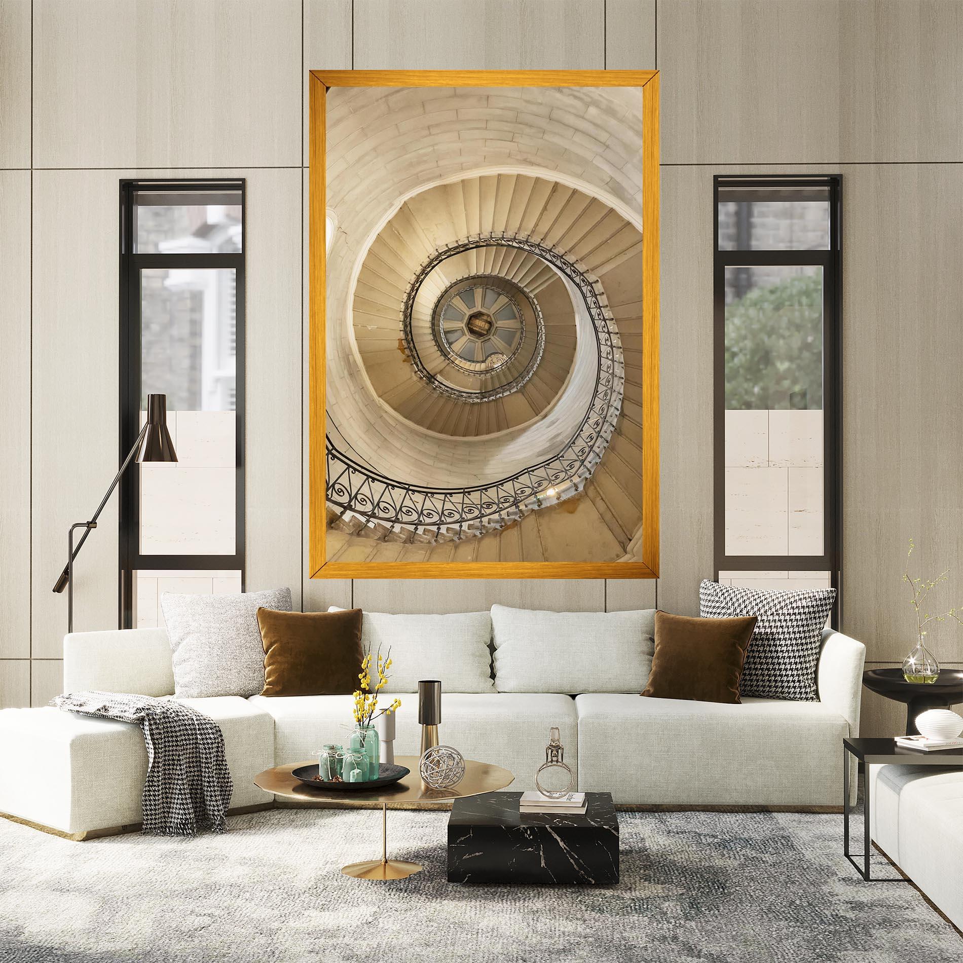 Vászonkép Cream Down Stairs mockup 2