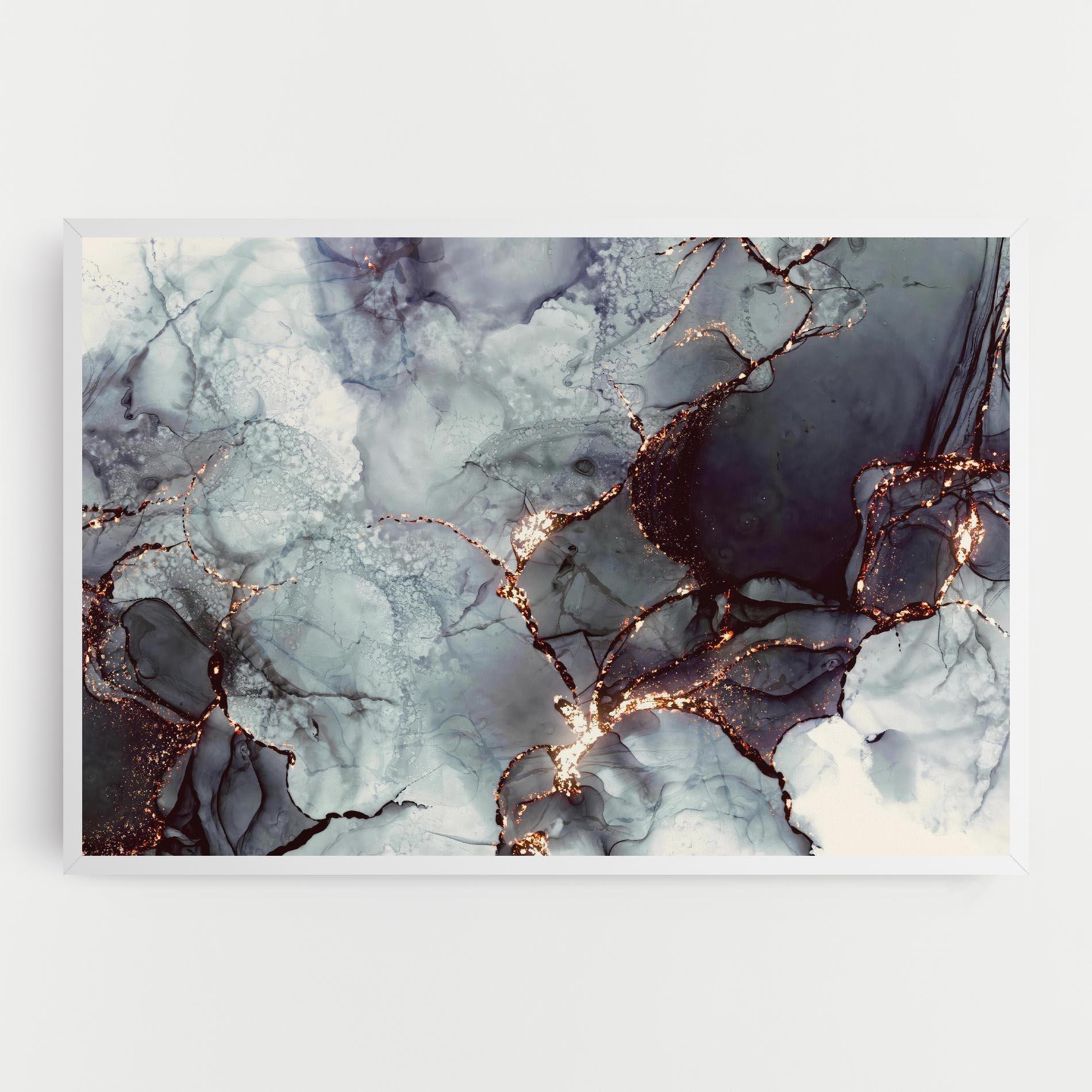 Vászonkép Abstract Gold Path mockup 0