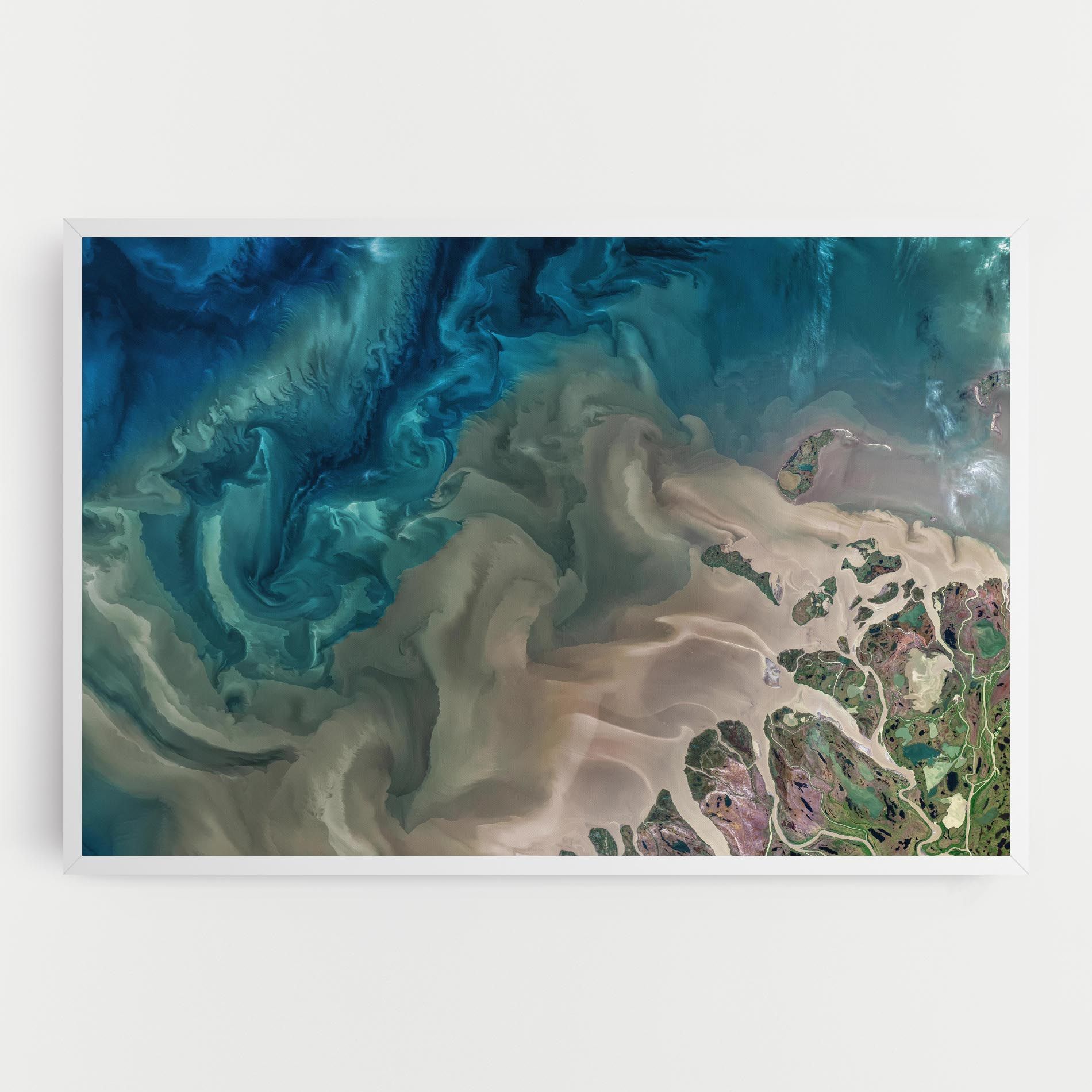 Ocean Blue Marble mockup 0