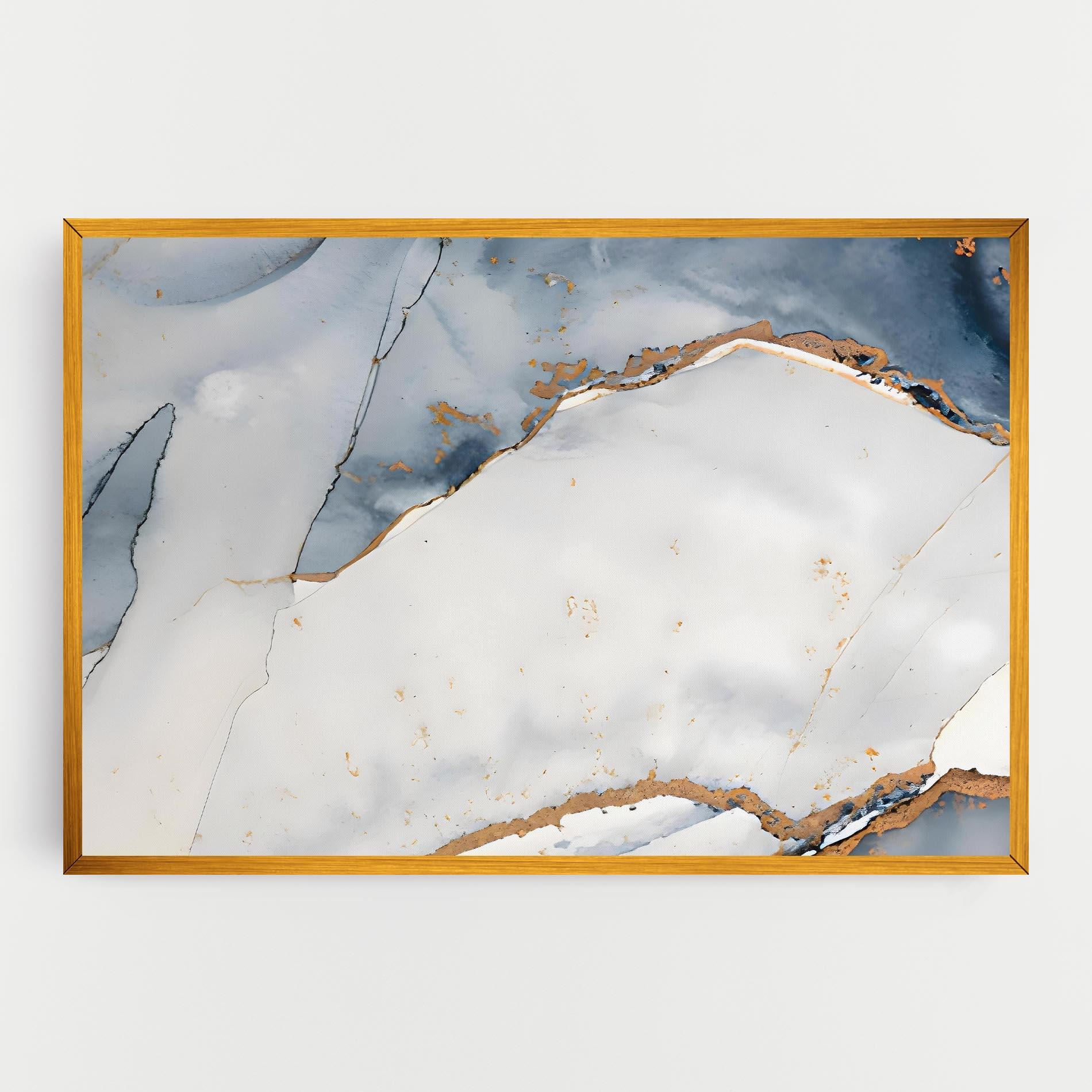 Vászonkép Blue Watercolor mockup 0