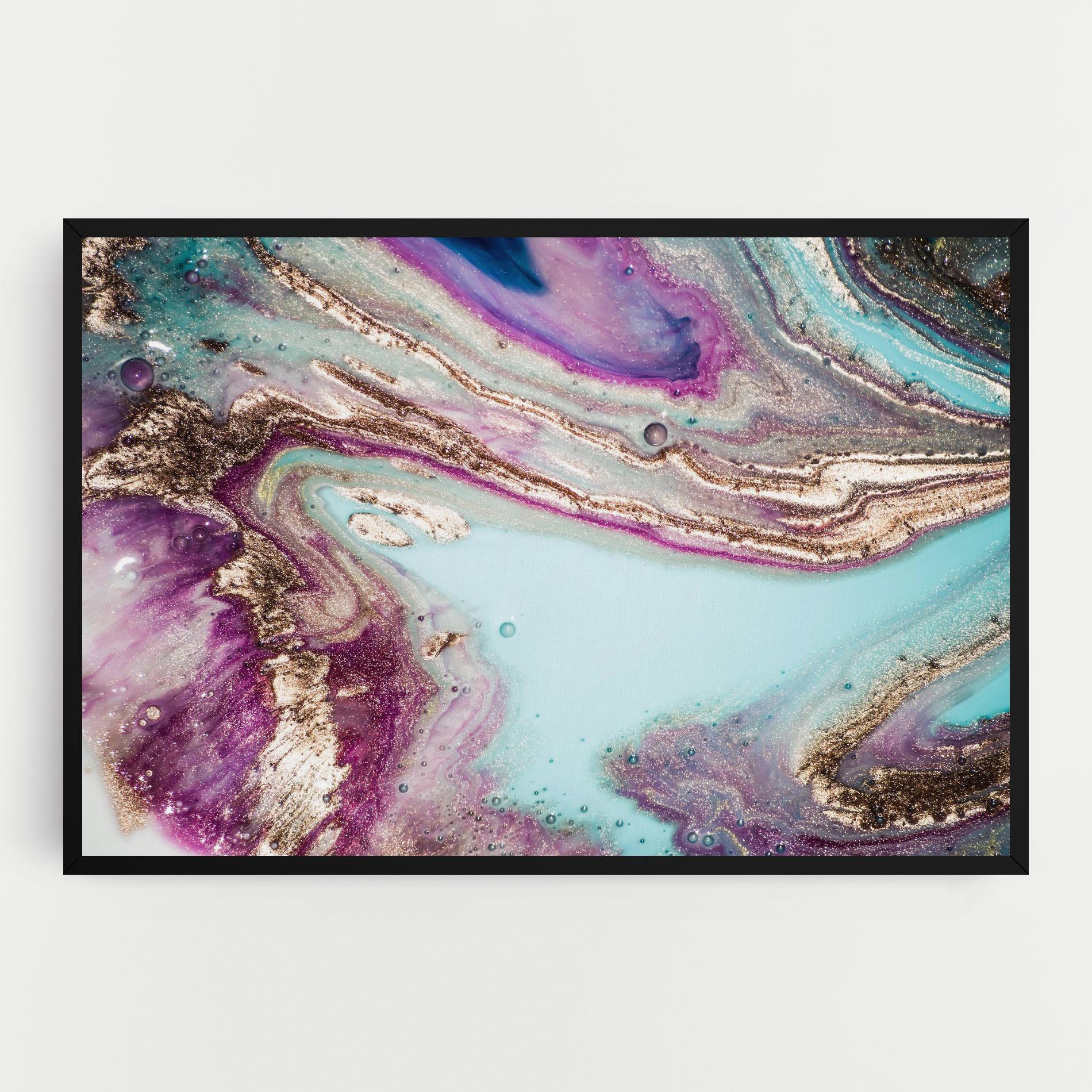 Vászonkép Pink Marble Shades mockup 0