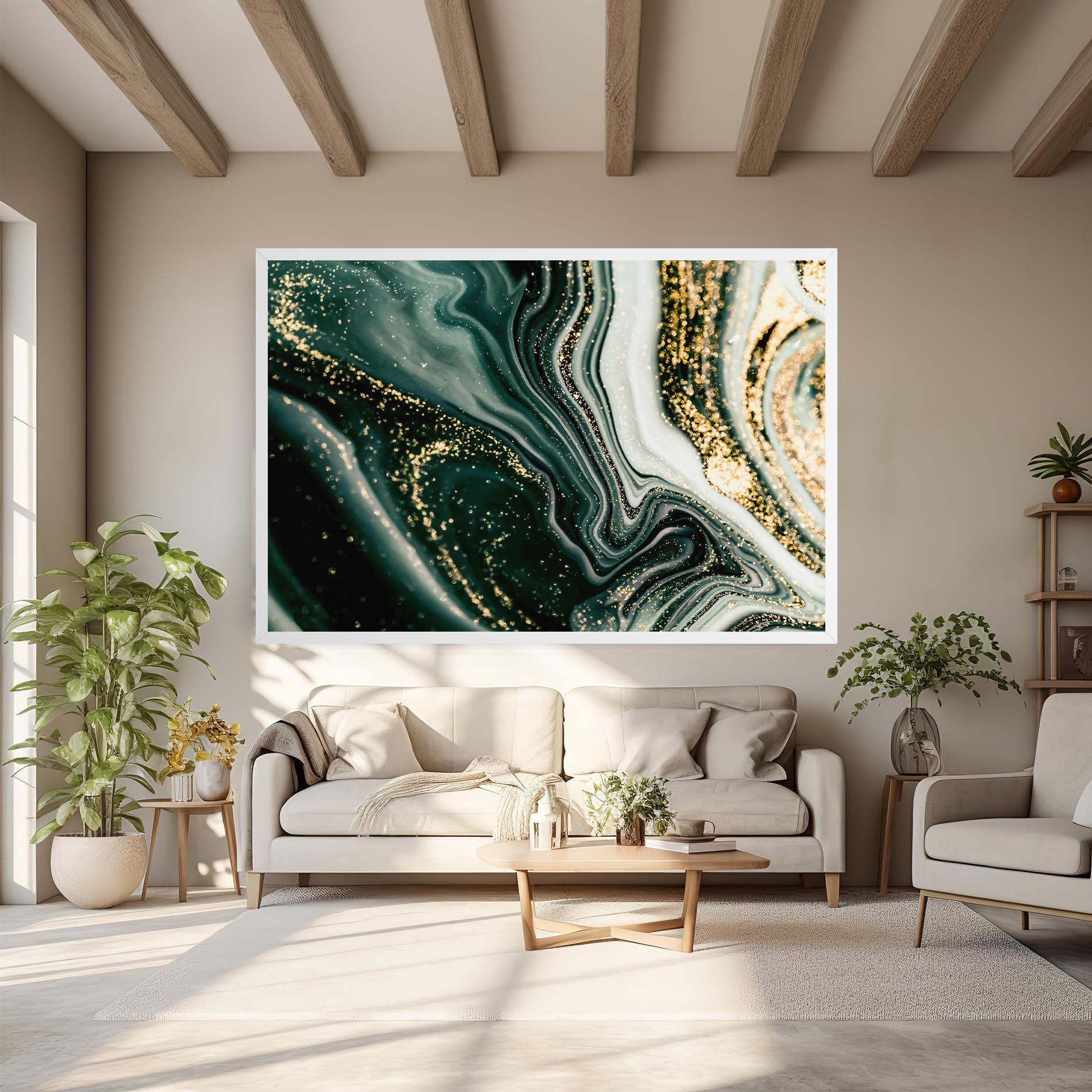 Vászonkép Abstract Shades mockup 6