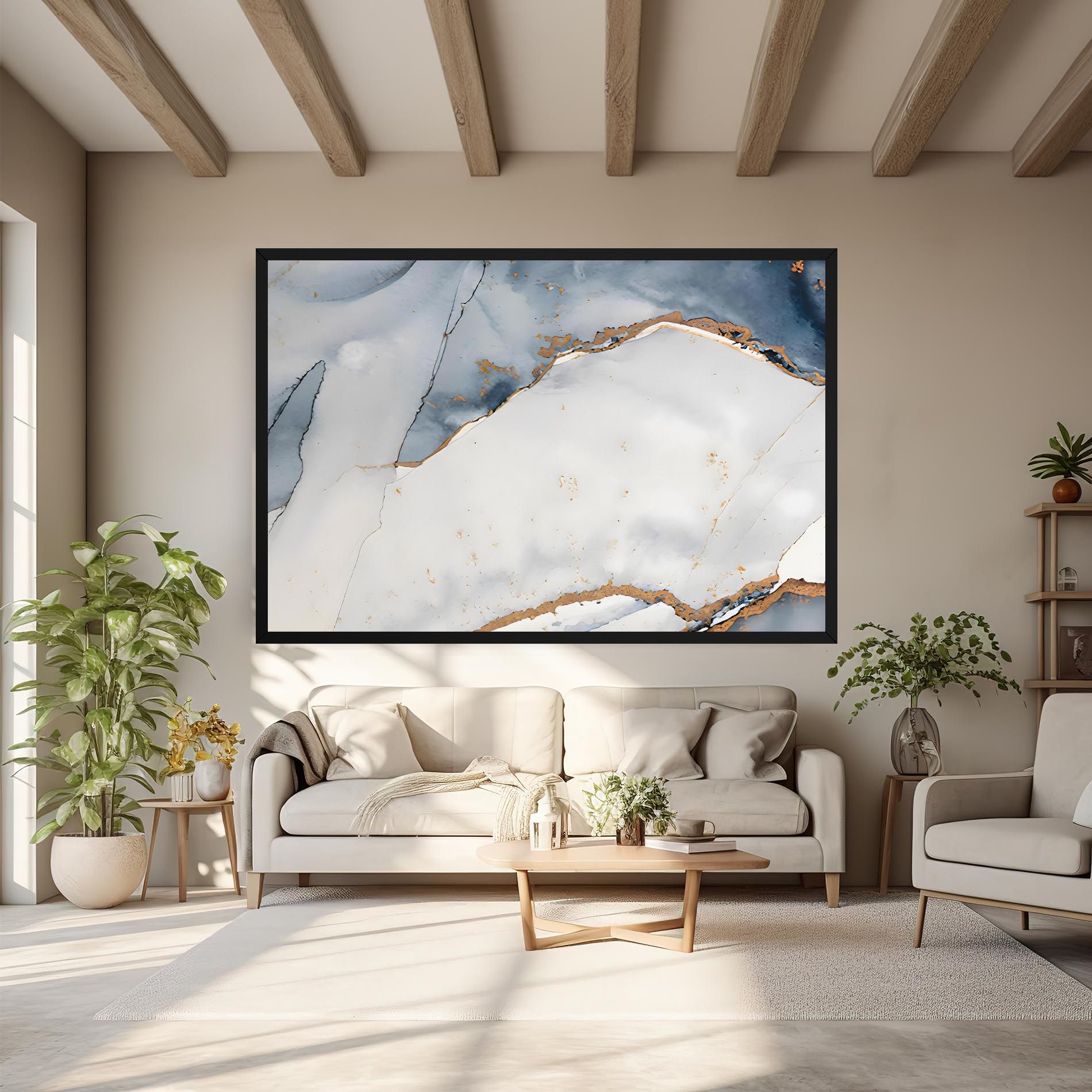 Blue Watercolor mockup 6