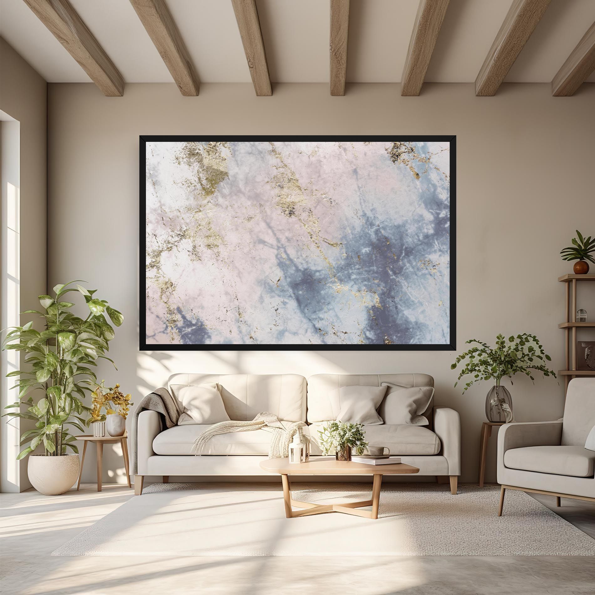 Pink Blue Marble mockup 6