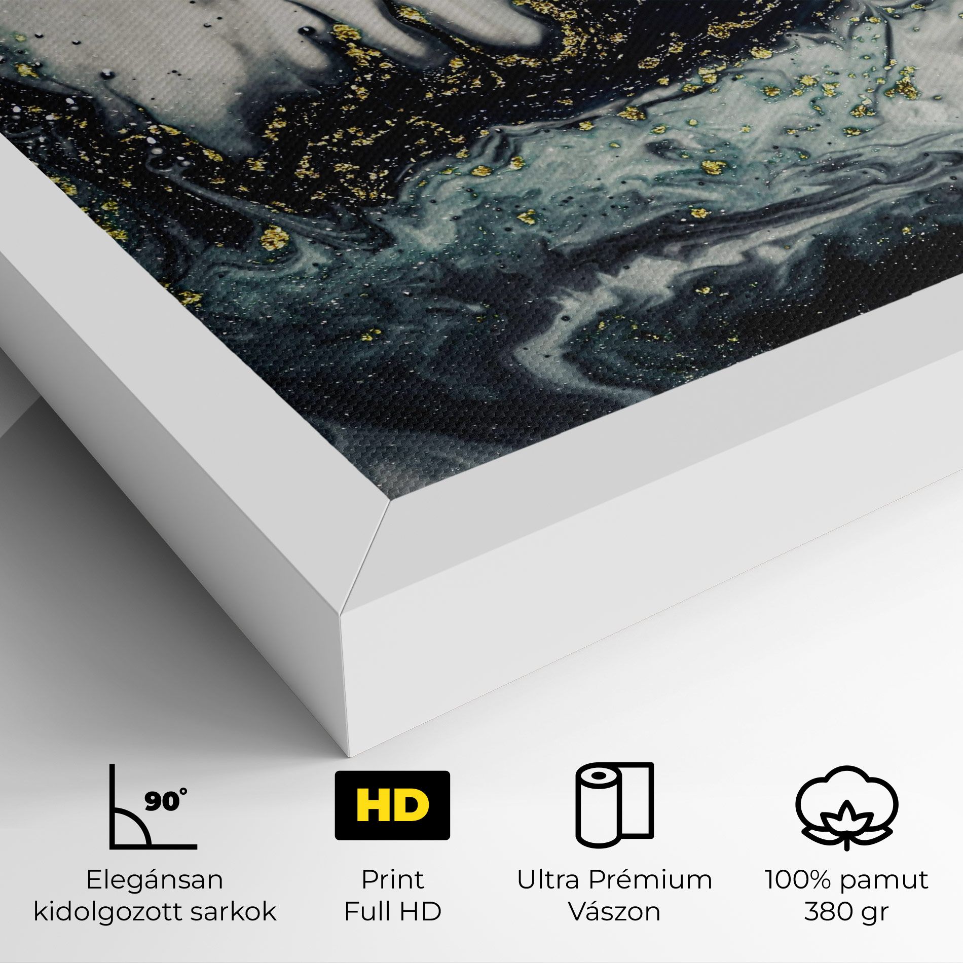 Abstract Black mockup 4