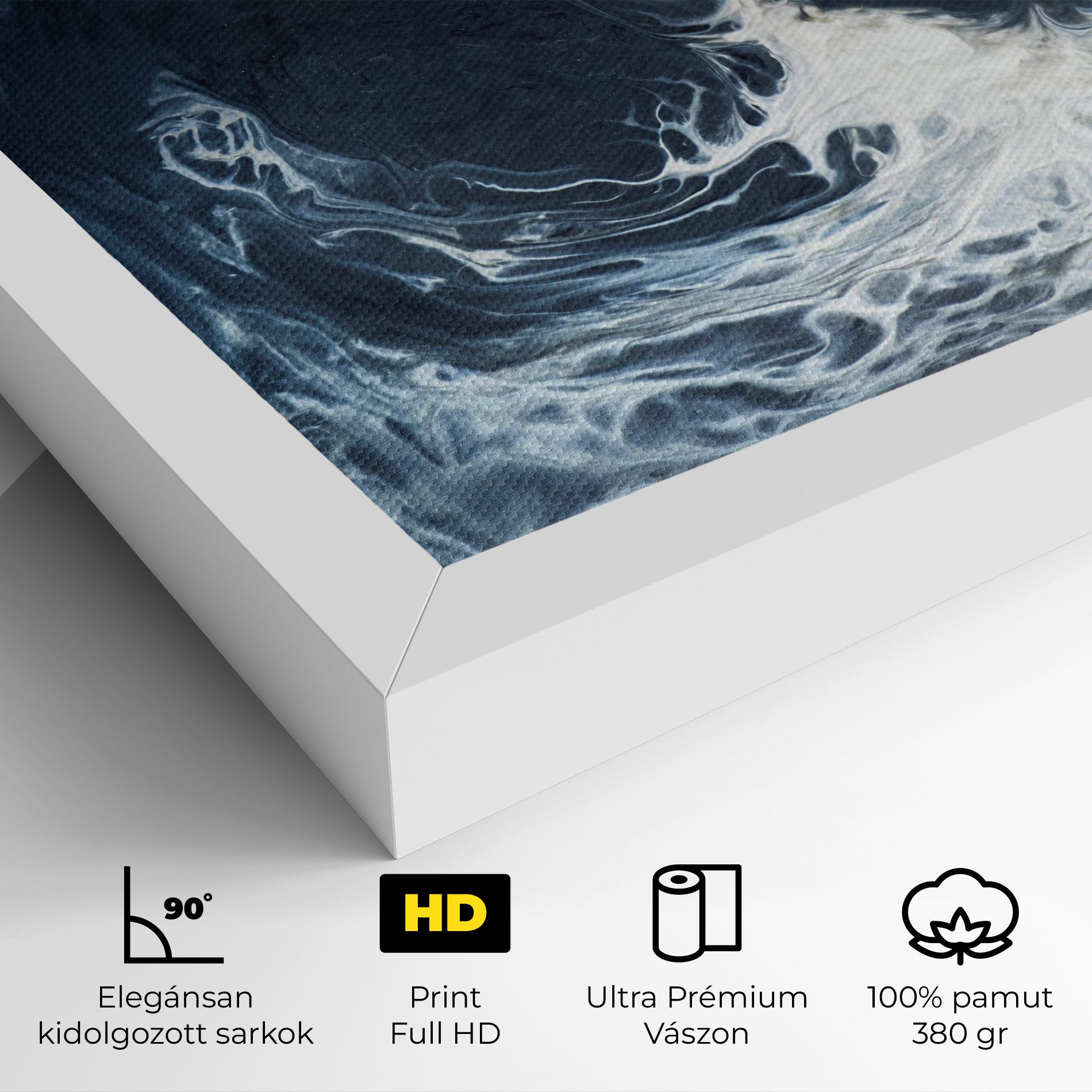 Dark Blue Wave mockup 4