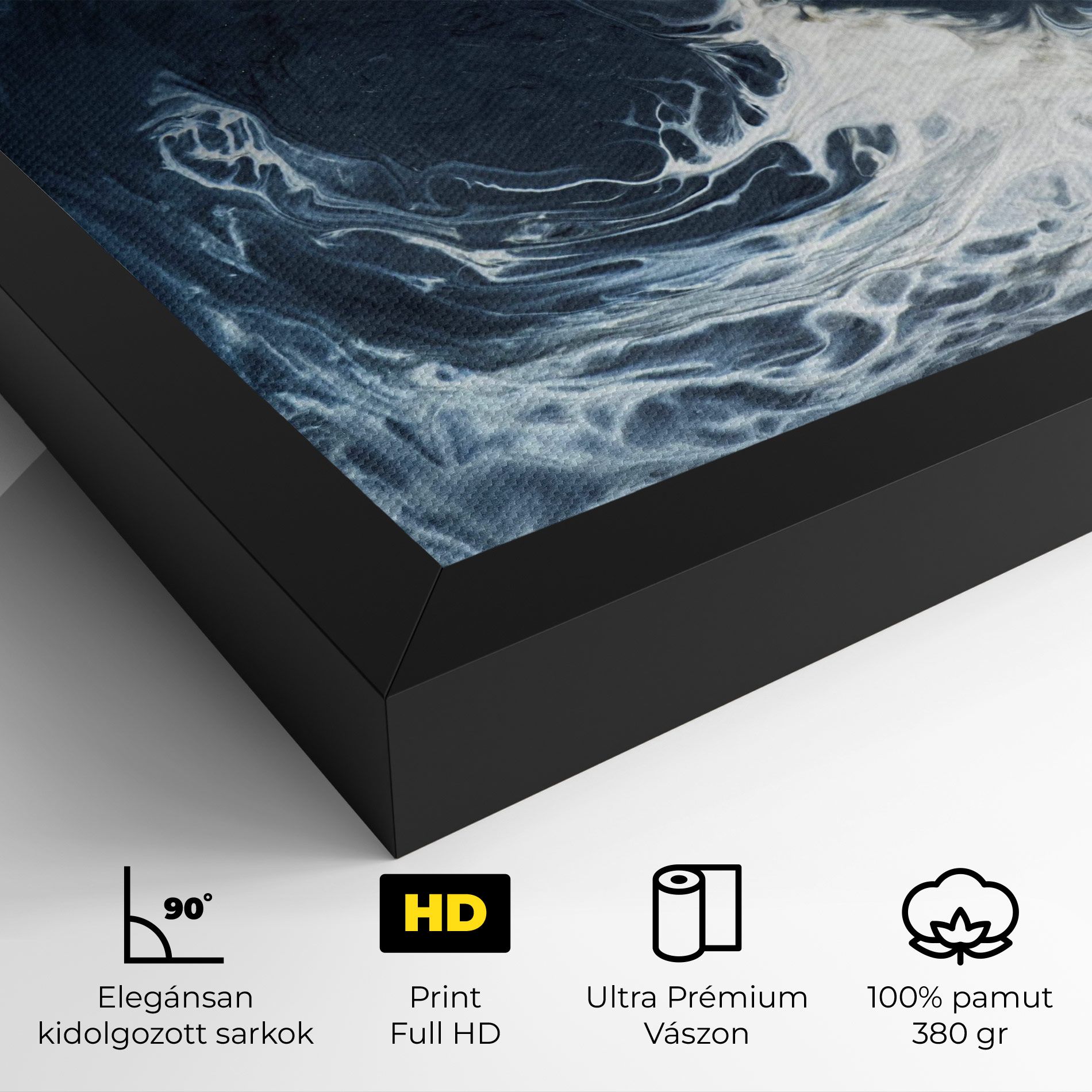 Dark Blue Wave mockup 4