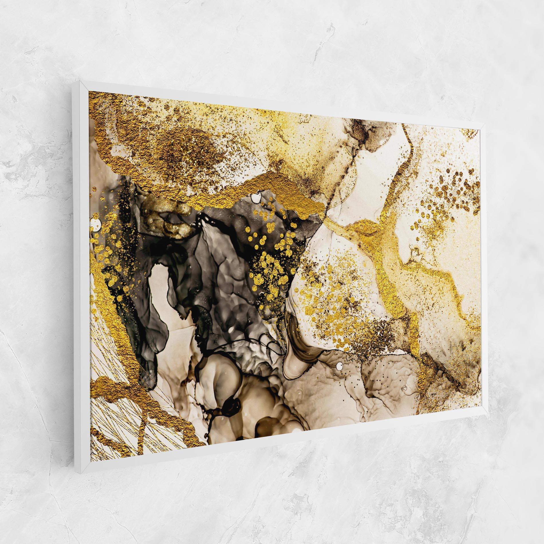 Vászonkép Golden Sand mockup 1