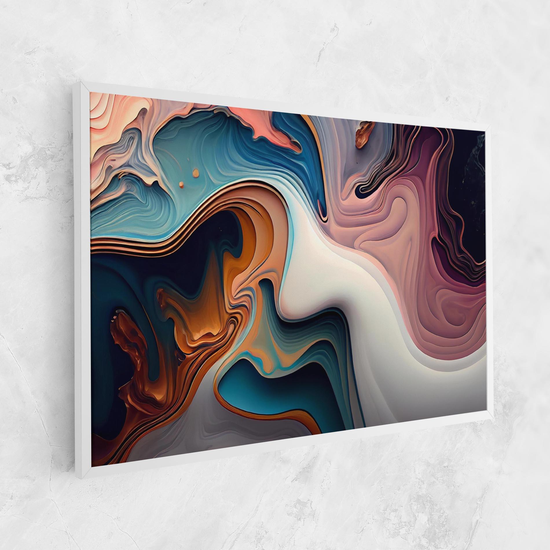 Vászonkép Mixed Colors Marble mockup 1