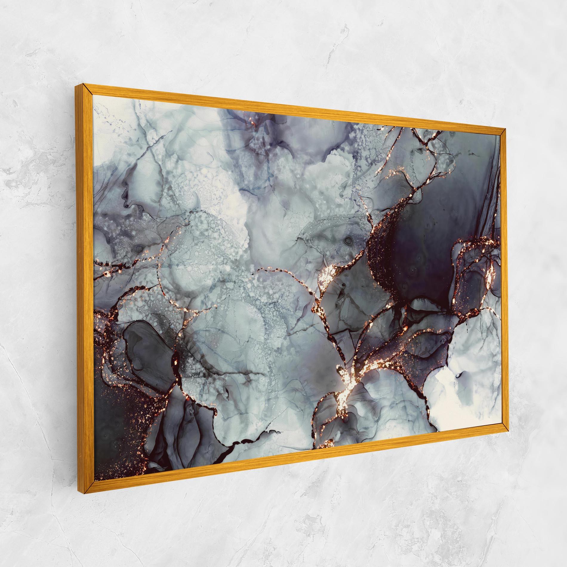 Vászonkép Abstract Gold Path mockup 1