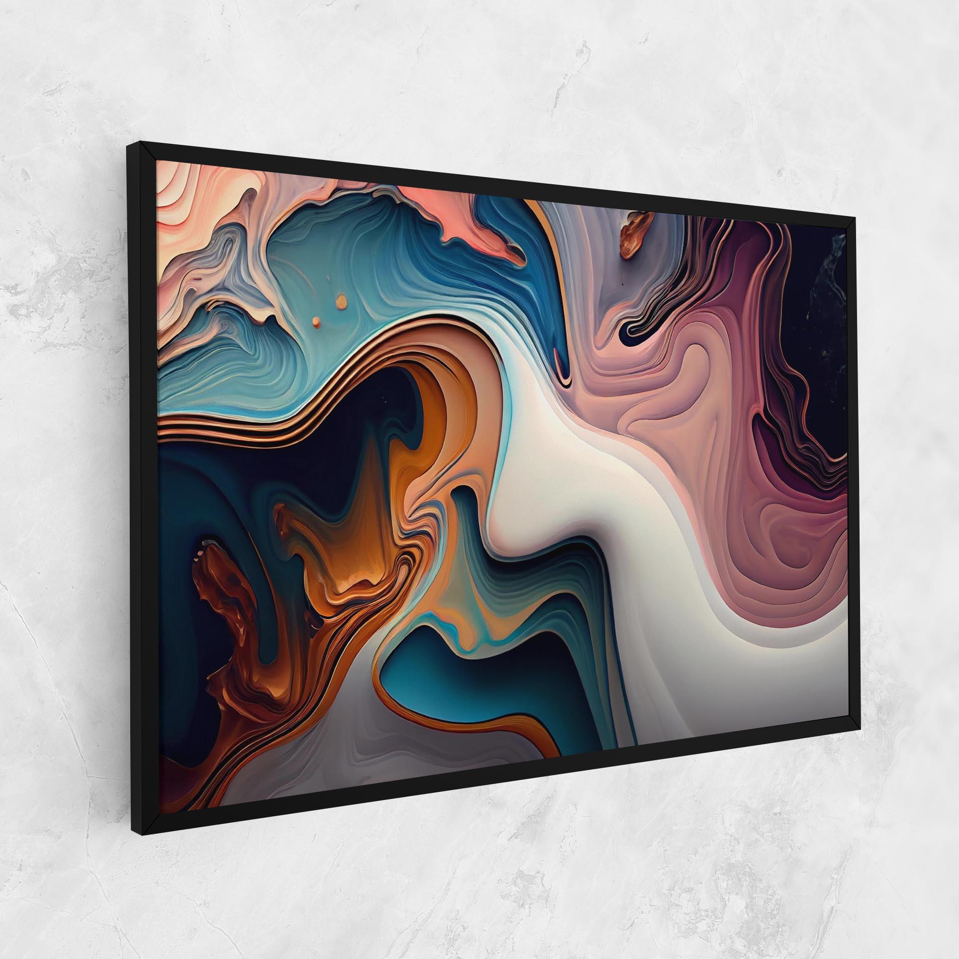 Vászonkép Mixed Colors Marble mockup 1