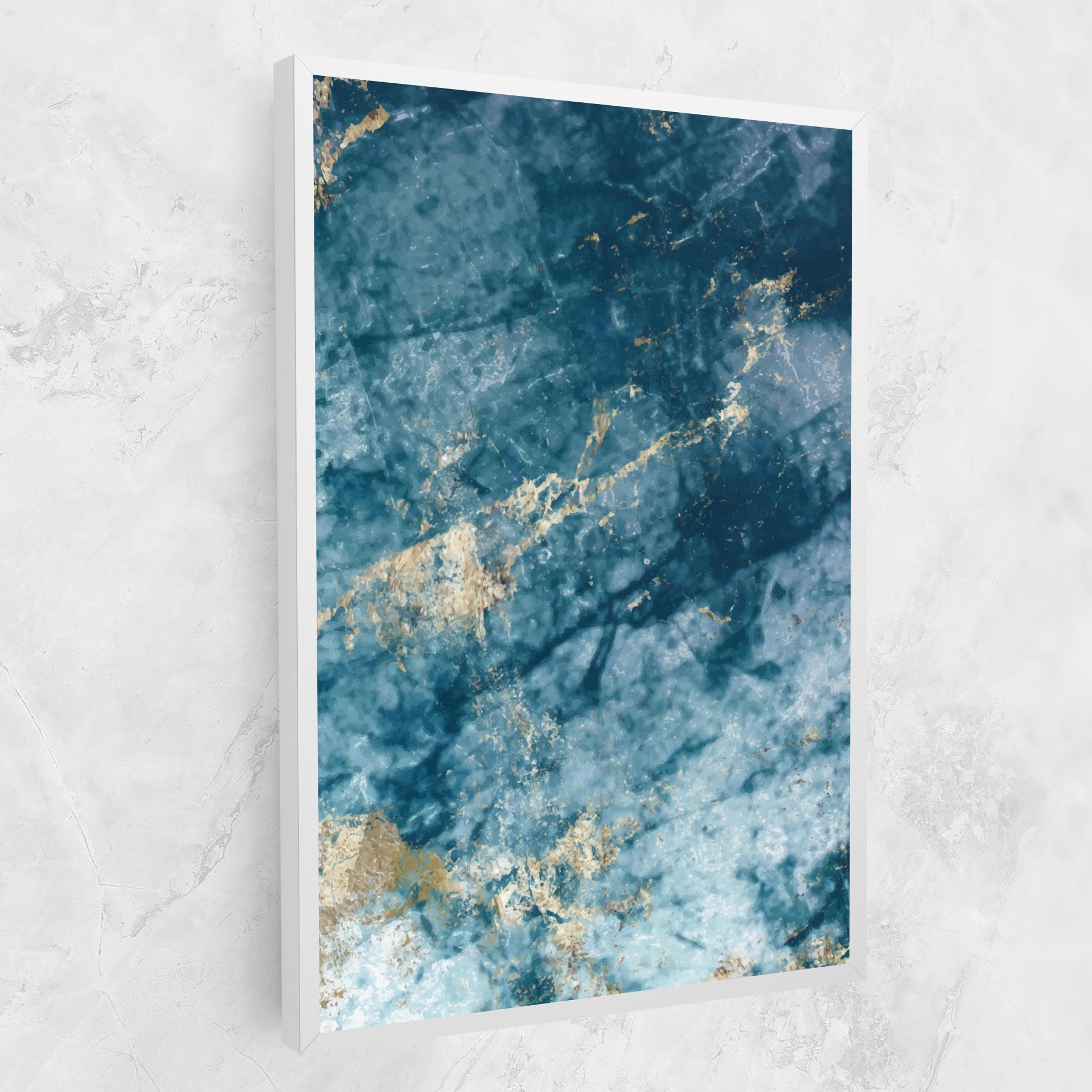 Blue Water Marble mockup 1