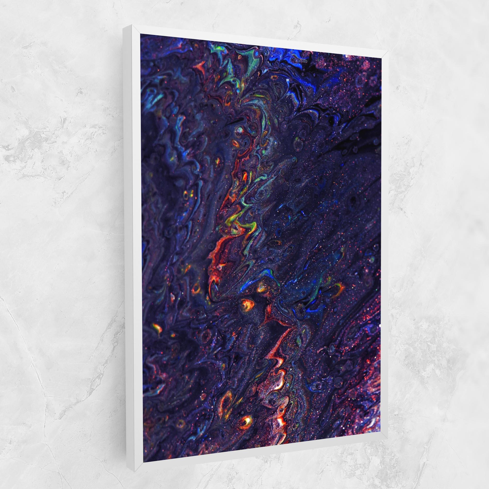 Vászonkép Dark Purple Texture mockup 1